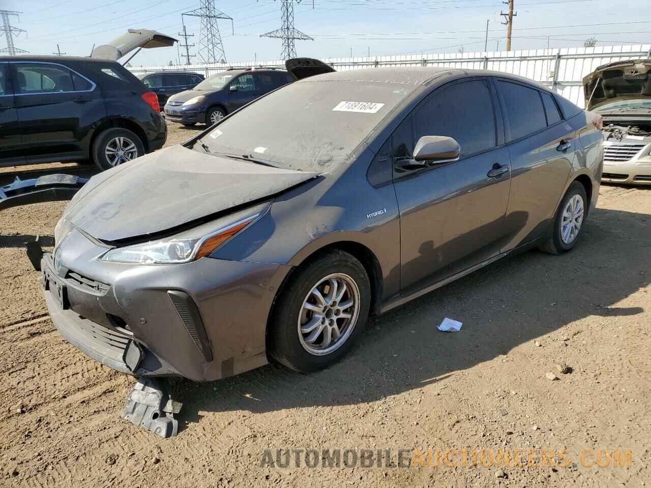 JTDKARFU1L3115701 TOYOTA PRIUS 2020