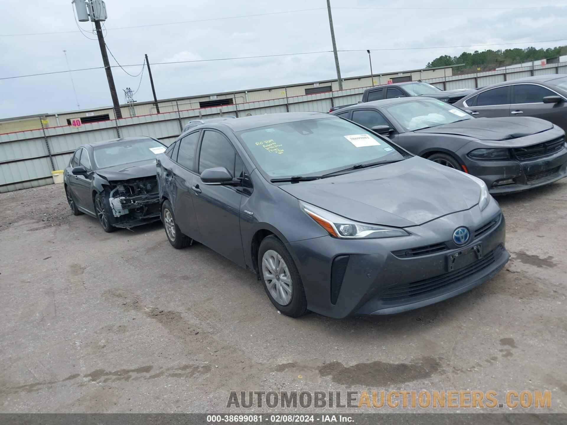 JTDKARFU1L3116296 TOYOTA PRIUS 2020