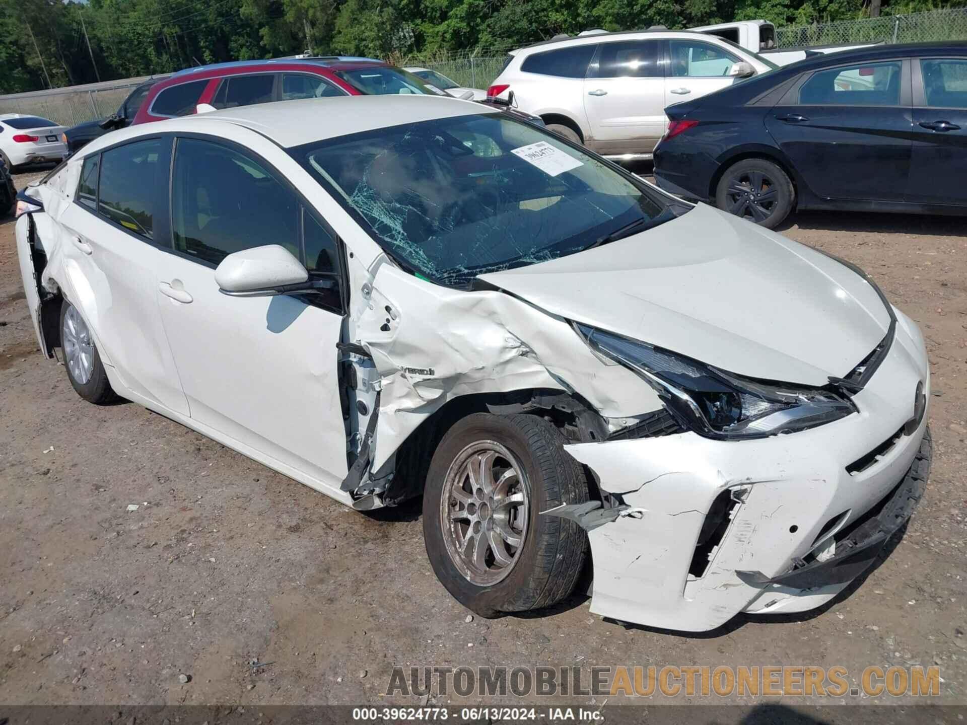 JTDKARFU1L3116721 TOYOTA PRIUS 2020