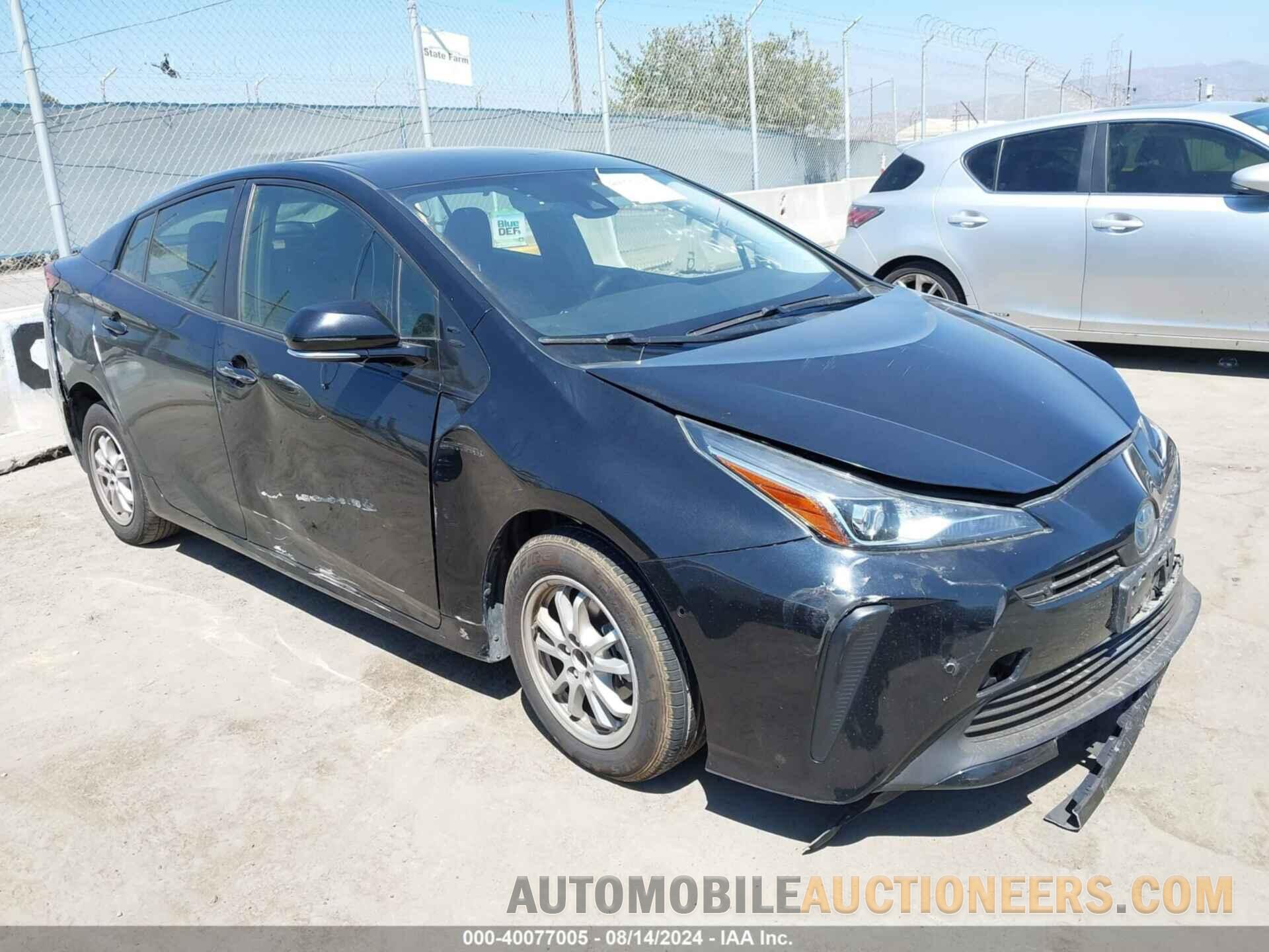 JTDKARFU1L3117772 TOYOTA PRIUS 2020