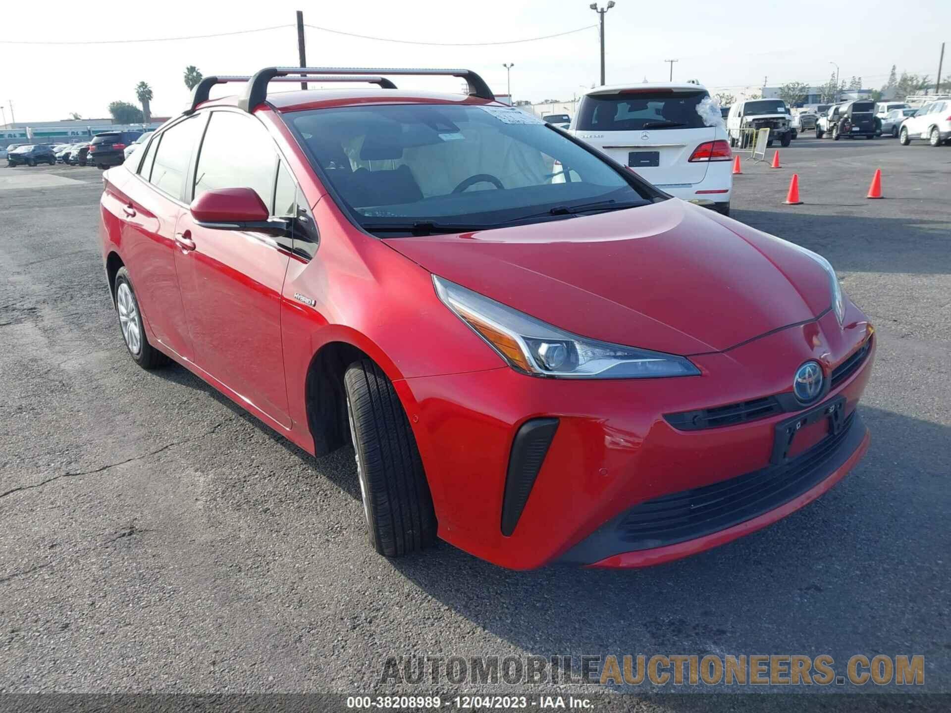 JTDKARFU1L3120123 TOYOTA PRIUS 2020