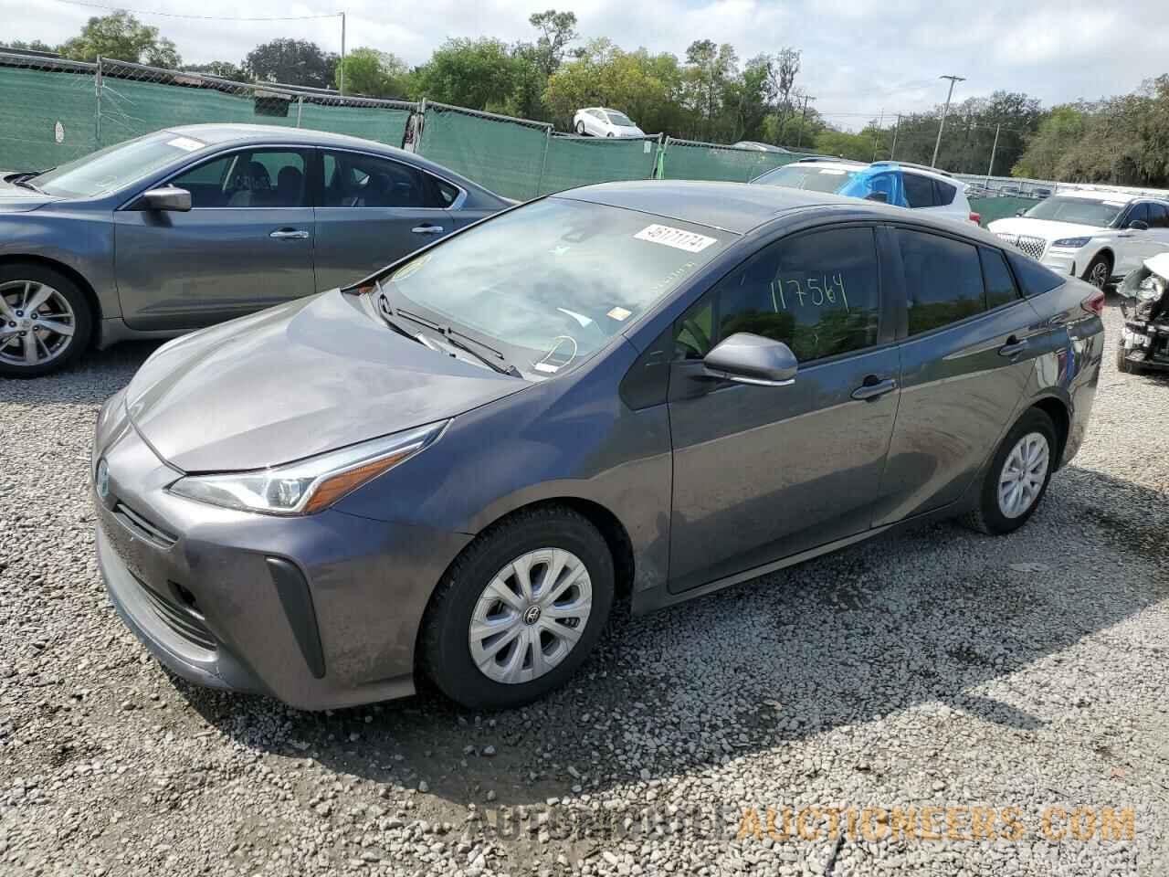 JTDKARFU1L3120719 TOYOTA PRIUS 2020