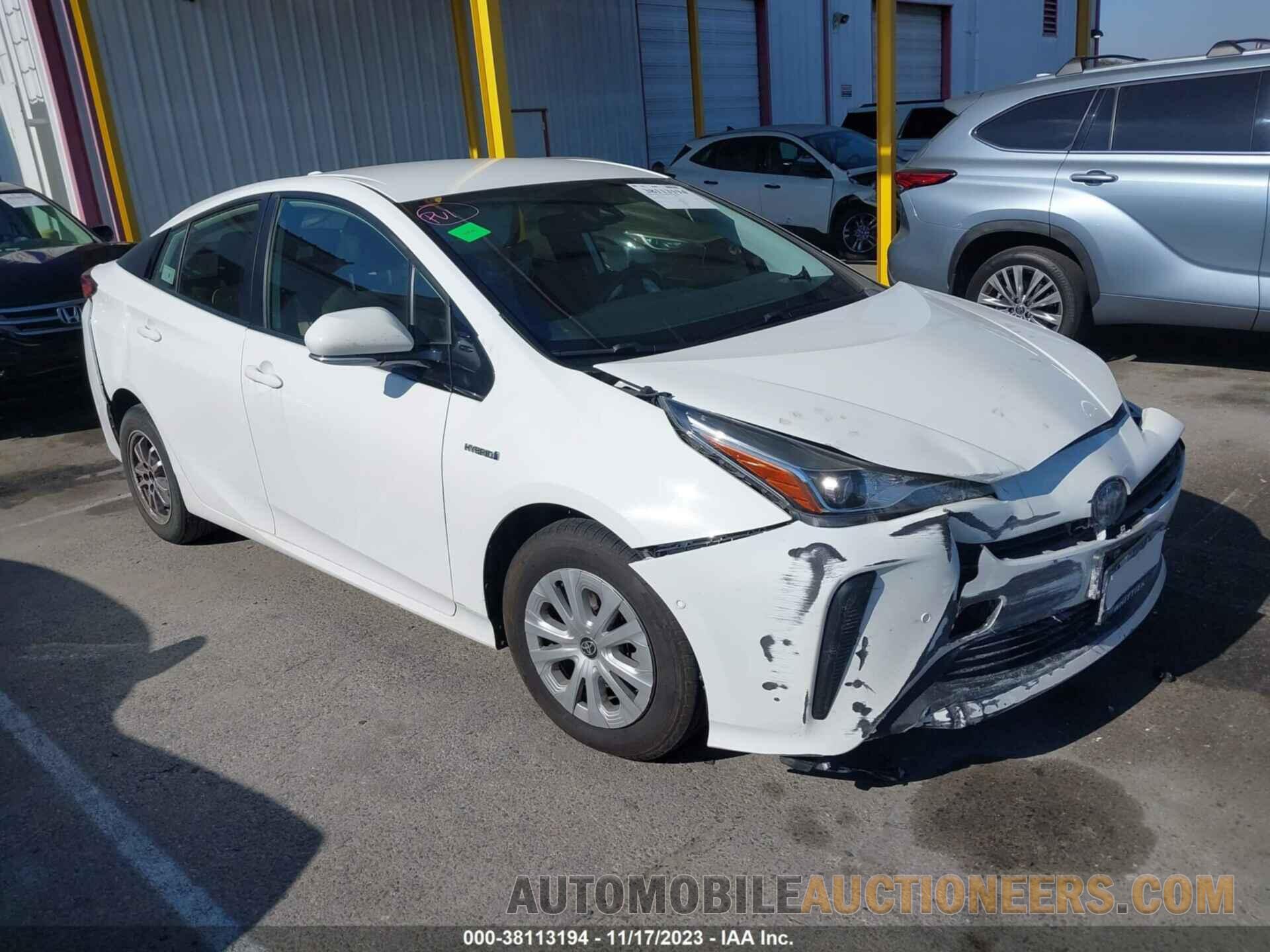 JTDKARFU1L3124270 TOYOTA PRIUS 2020