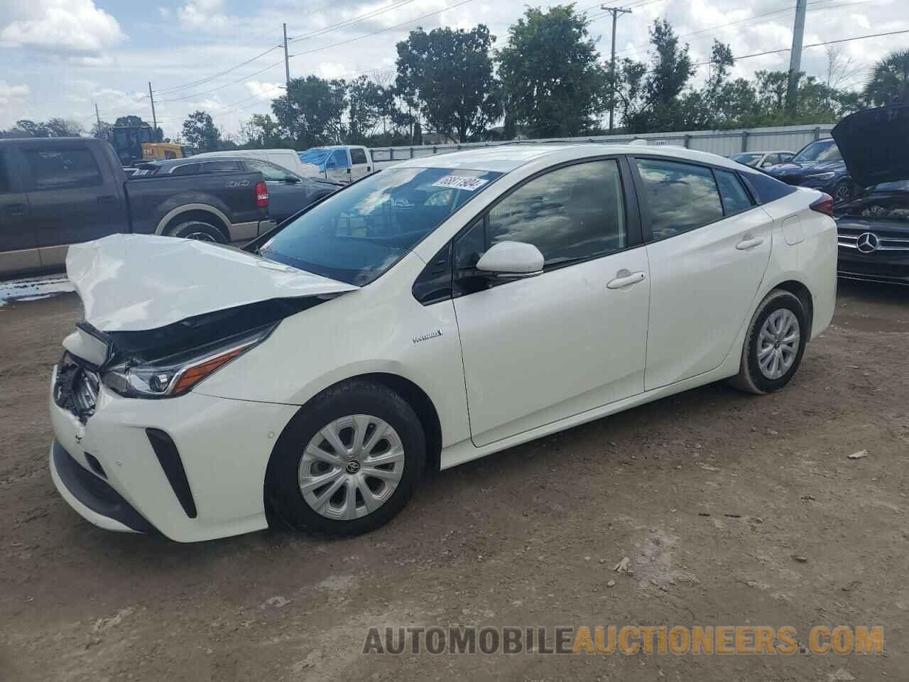 JTDKARFU1L3125385 TOYOTA PRIUS 2020