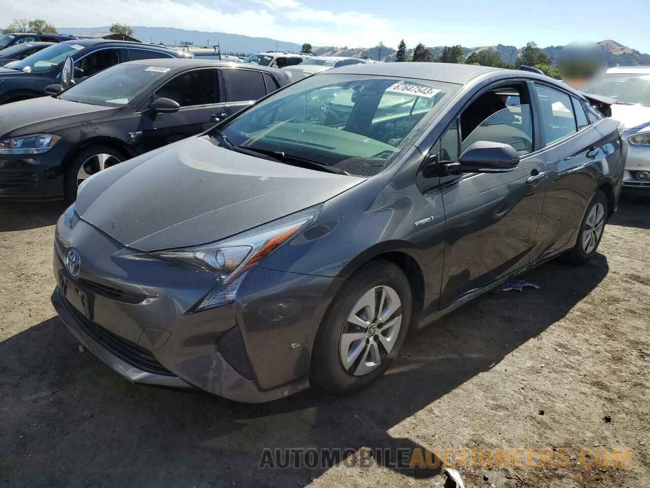 JTDKARFU2G3012972 TOYOTA PRIUS 2016