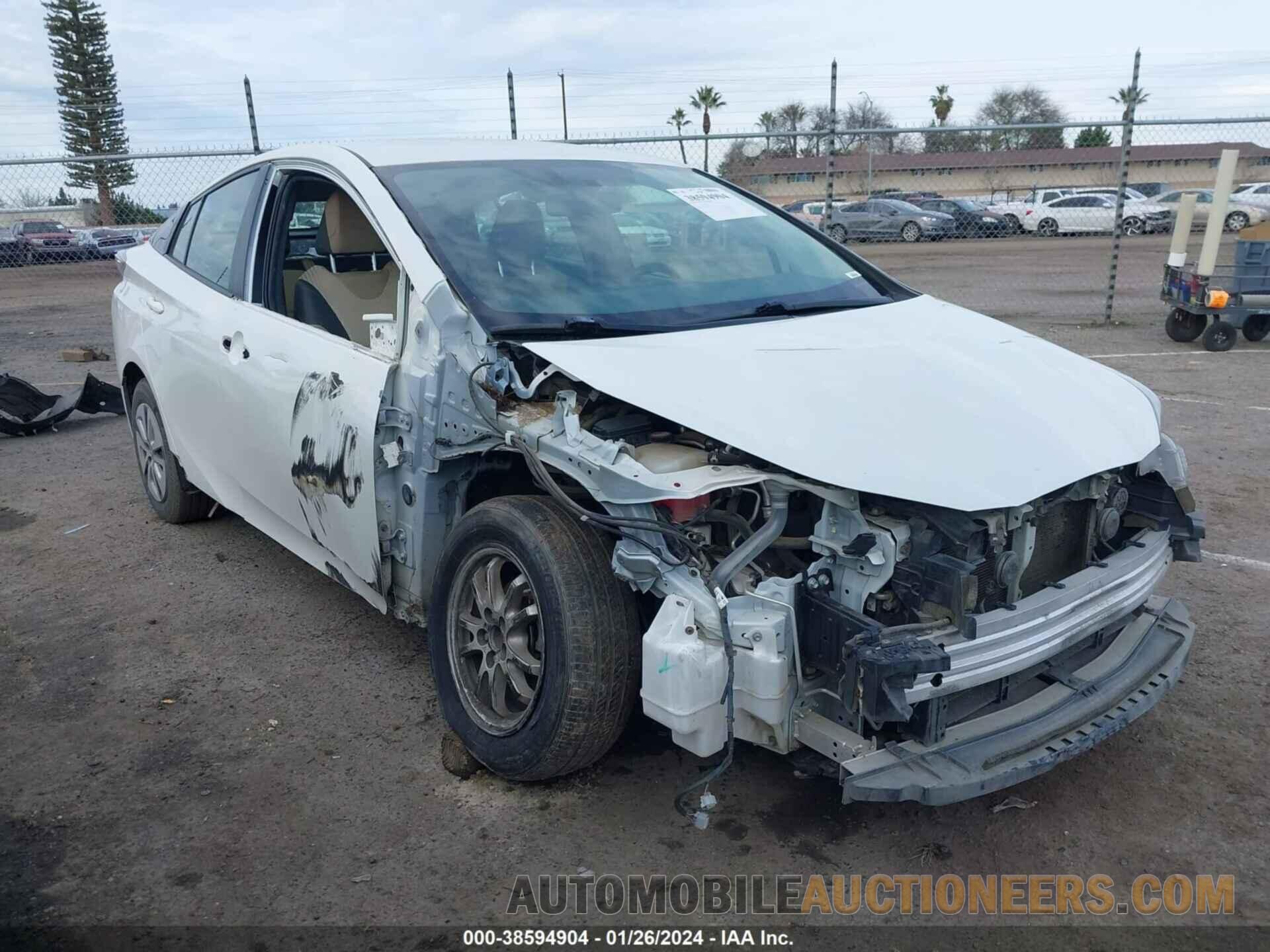 JTDKARFU2G3016732 TOYOTA PRIUS 2016