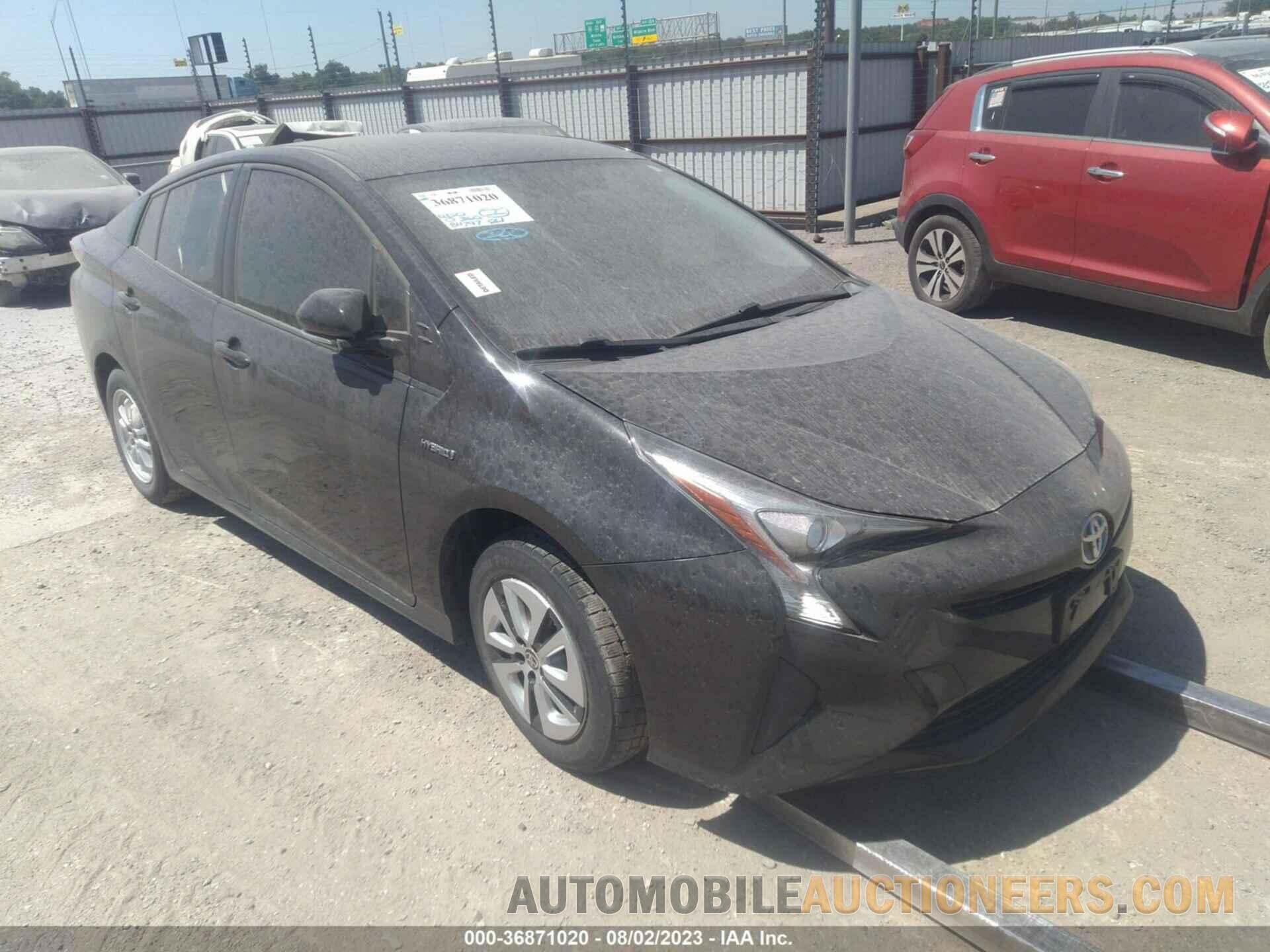 JTDKARFU2G3016780 TOYOTA PRIUS 2016