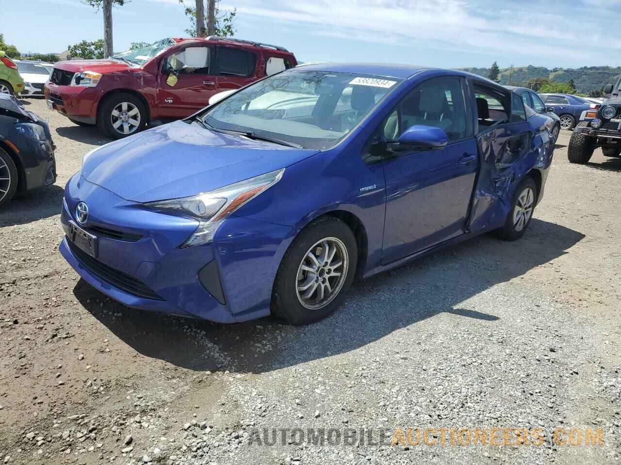 JTDKARFU2G3500545 TOYOTA PRIUS 2016