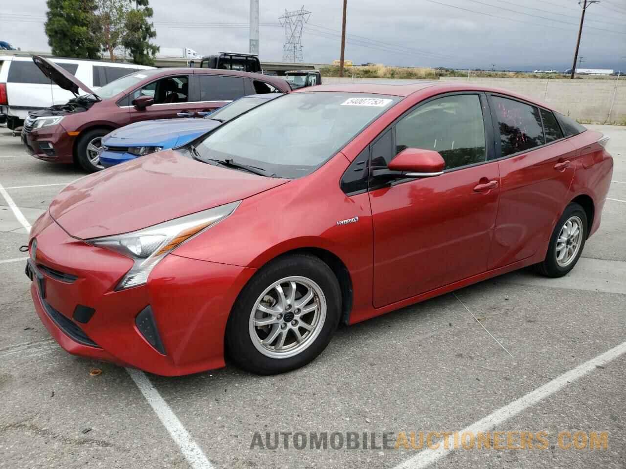 JTDKARFU2G3503459 TOYOTA PRIUS 2016