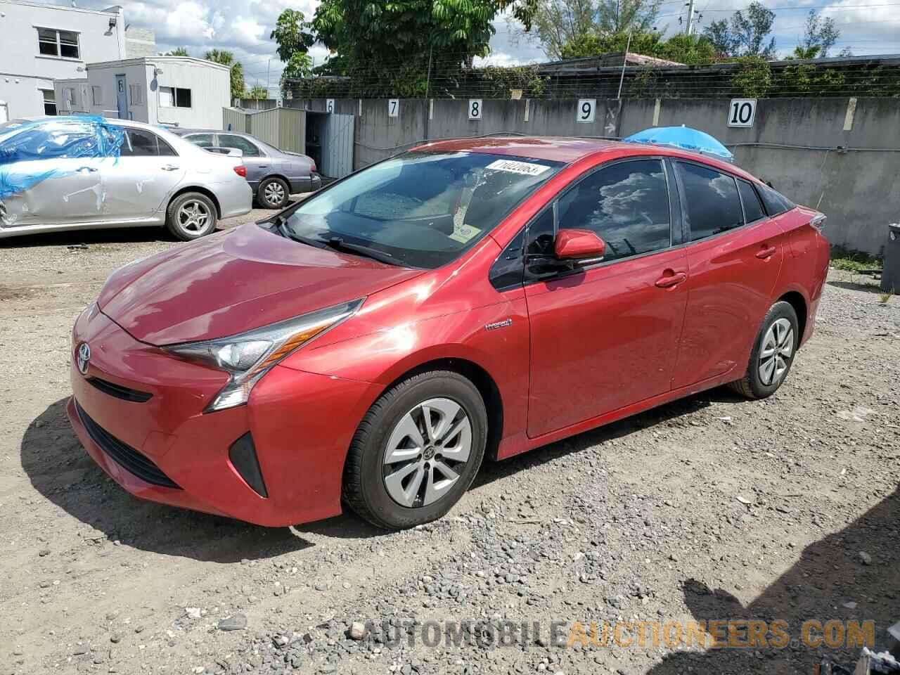 JTDKARFU2G3506264 TOYOTA PRIUS 2016