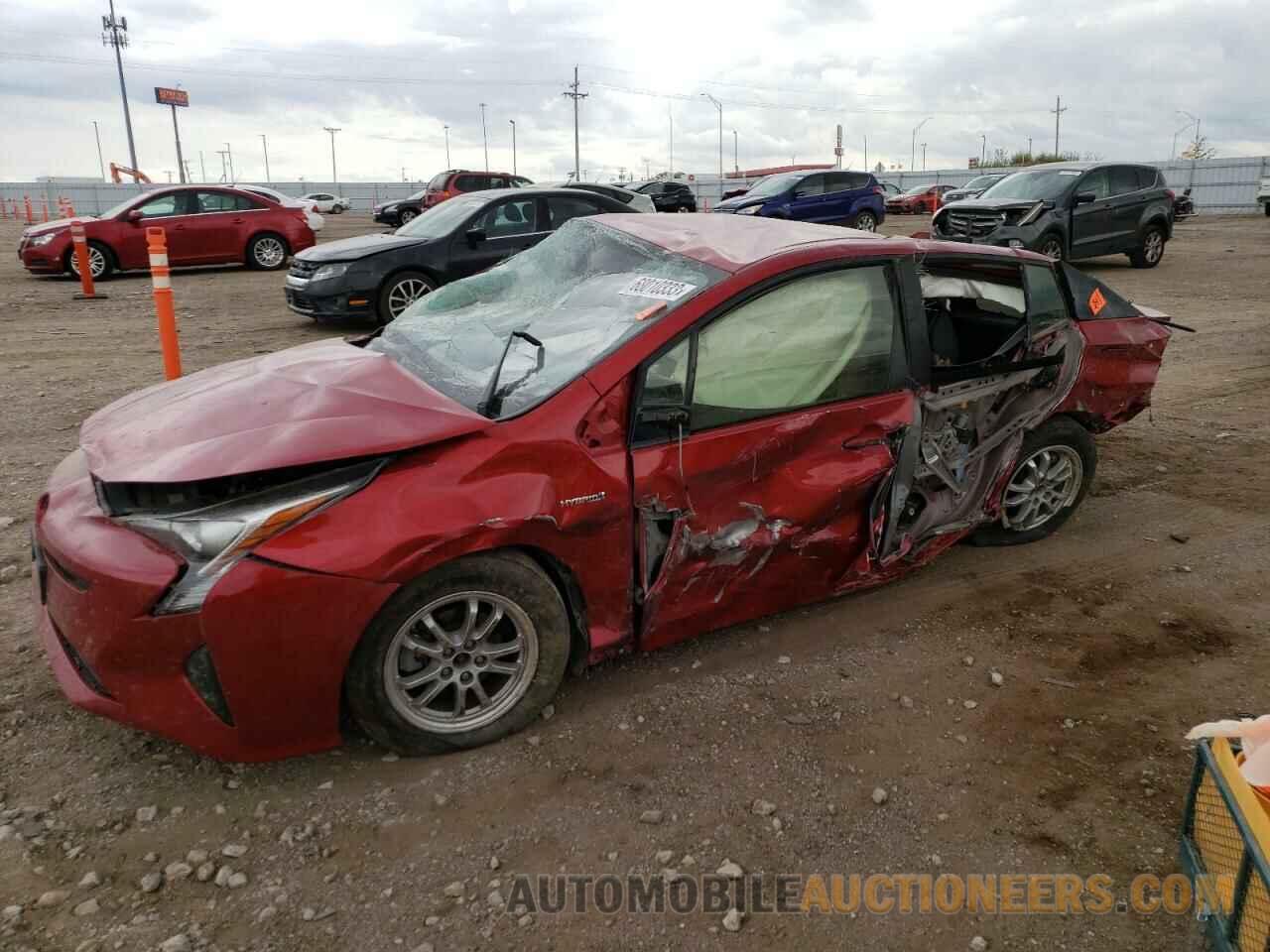 JTDKARFU2G3508547 TOYOTA PRIUS 2016