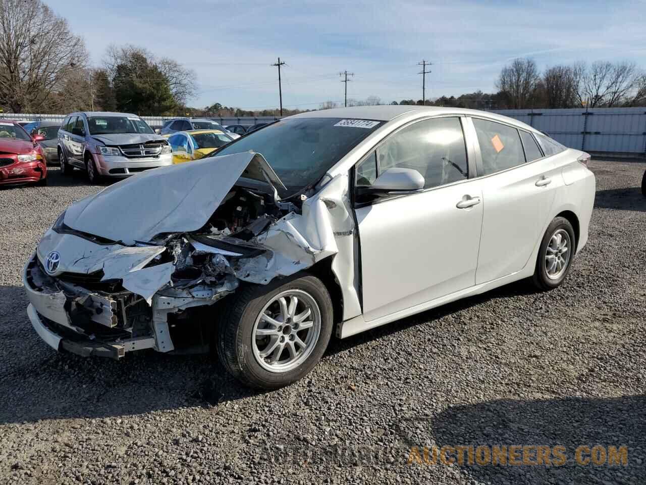 JTDKARFU2G3509004 TOYOTA PRIUS 2016