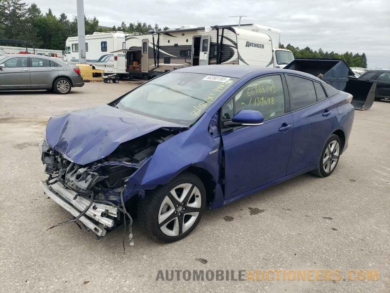 JTDKARFU2G3514851 TOYOTA PRIUS 2016