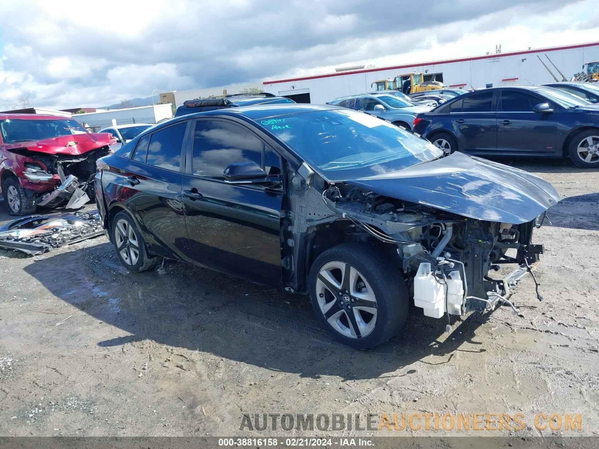 JTDKARFU2H3041258 TOYOTA PRIUS 2017