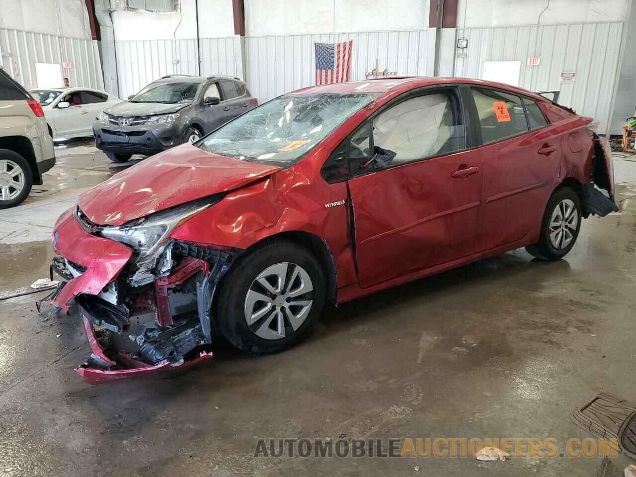 JTDKARFU2H3529853 TOYOTA PRIUS 2017