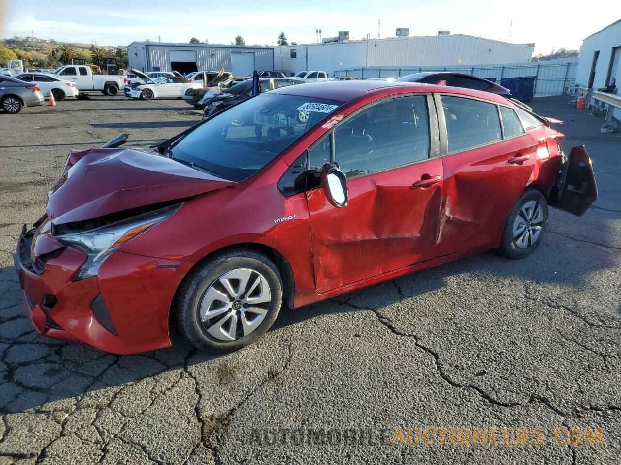 JTDKARFU2H3534180 TOYOTA PRIUS 2017