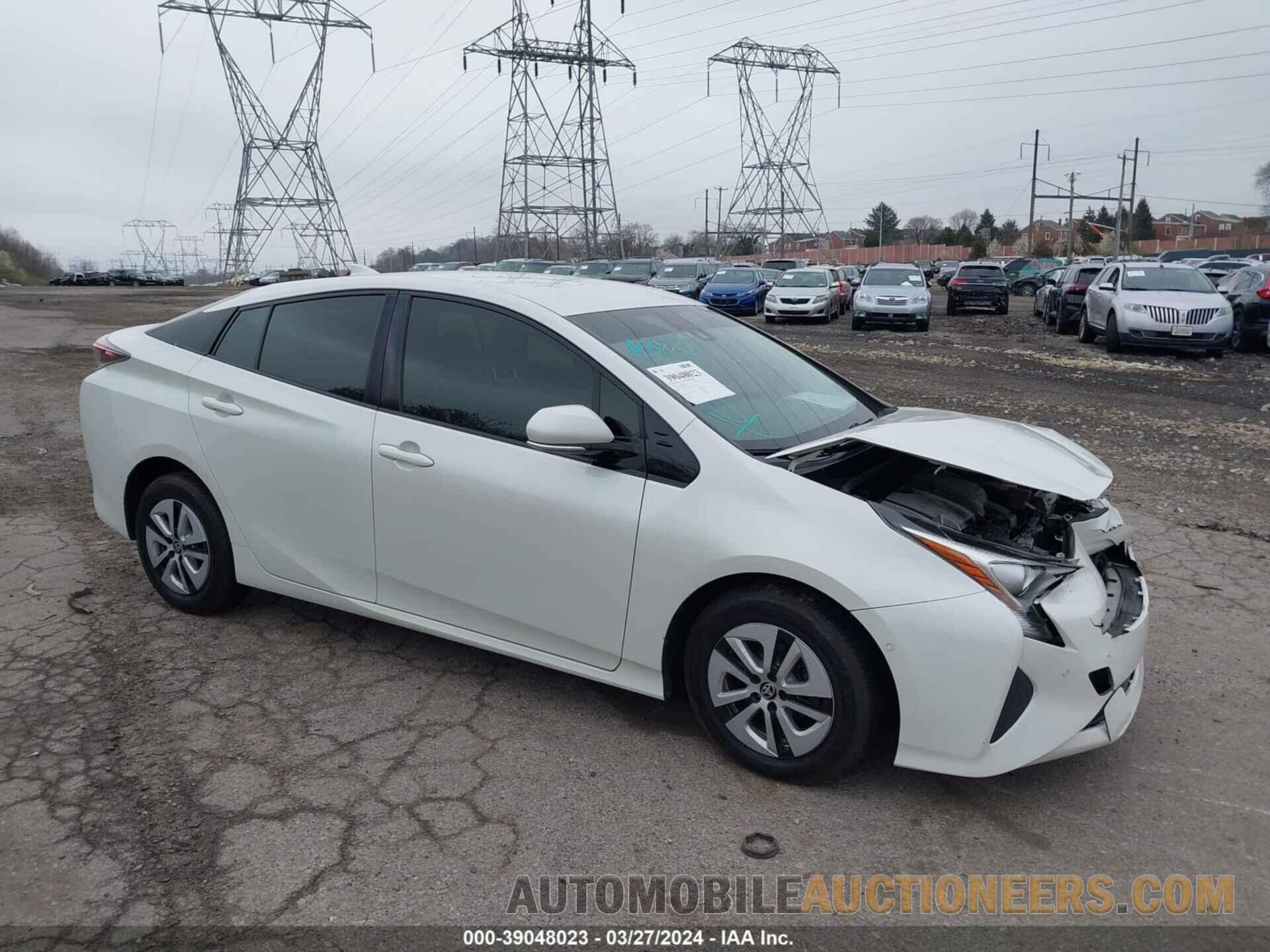 JTDKARFU2H3544157 TOYOTA PRIUS 2017