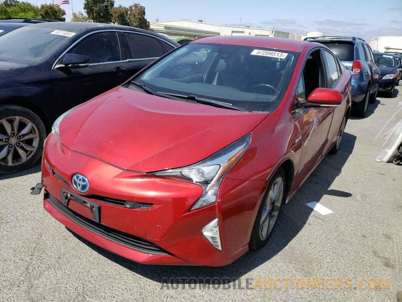 JTDKARFU2J3058485 TOYOTA PRIUS 2018