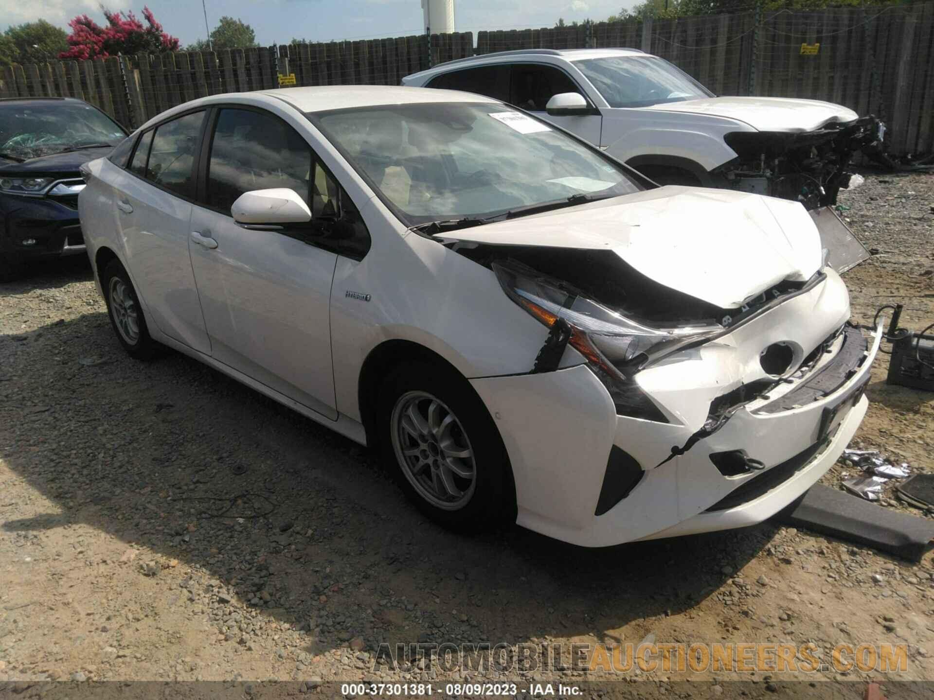 JTDKARFU2J3062018 TOYOTA PRIUS 2018