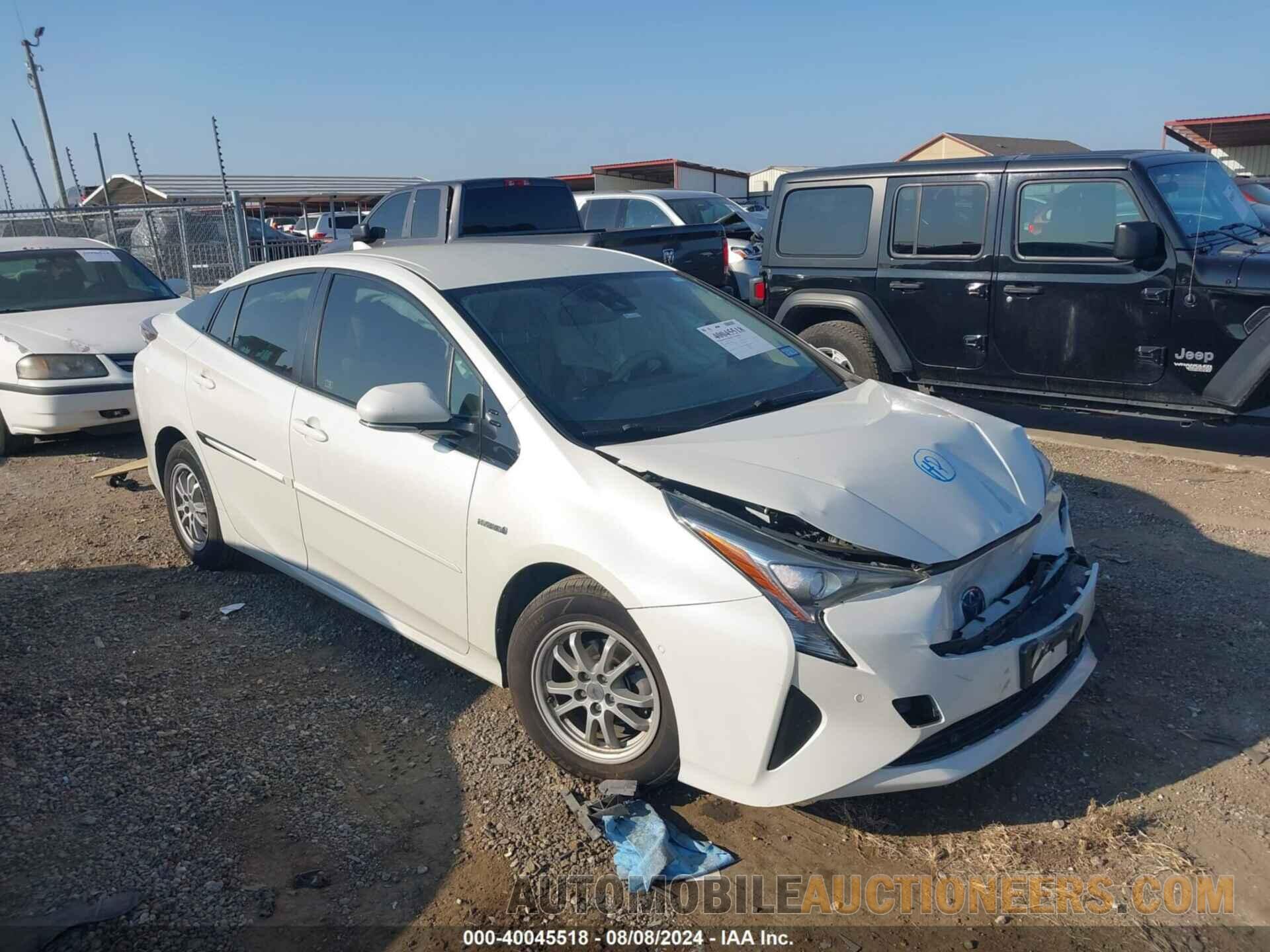 JTDKARFU2J3549607 TOYOTA PRIUS 2018