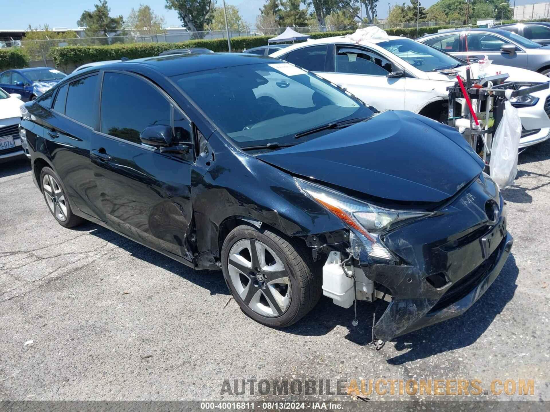 JTDKARFU2J3553186 TOYOTA PRIUS 2018