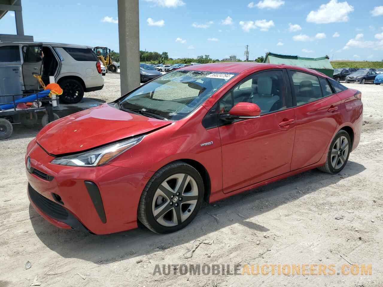 JTDKARFU2K3068645 TOYOTA PRIUS 2019