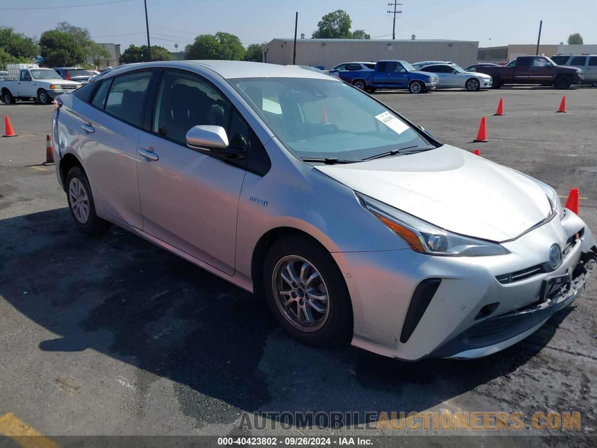 JTDKARFU2K3070203 TOYOTA PRIUS 2019