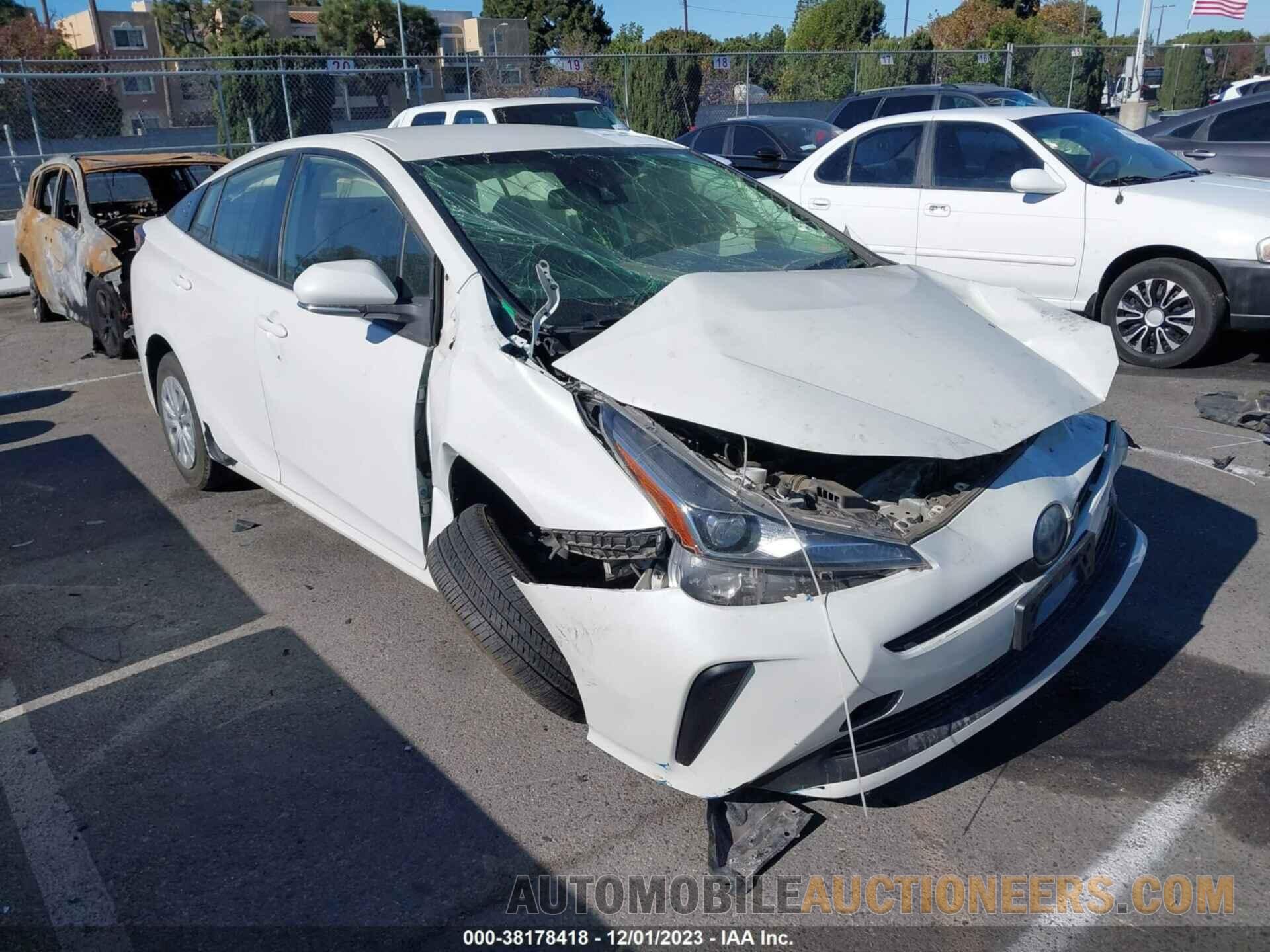 JTDKARFU2K3071013 TOYOTA PRIUS 2019