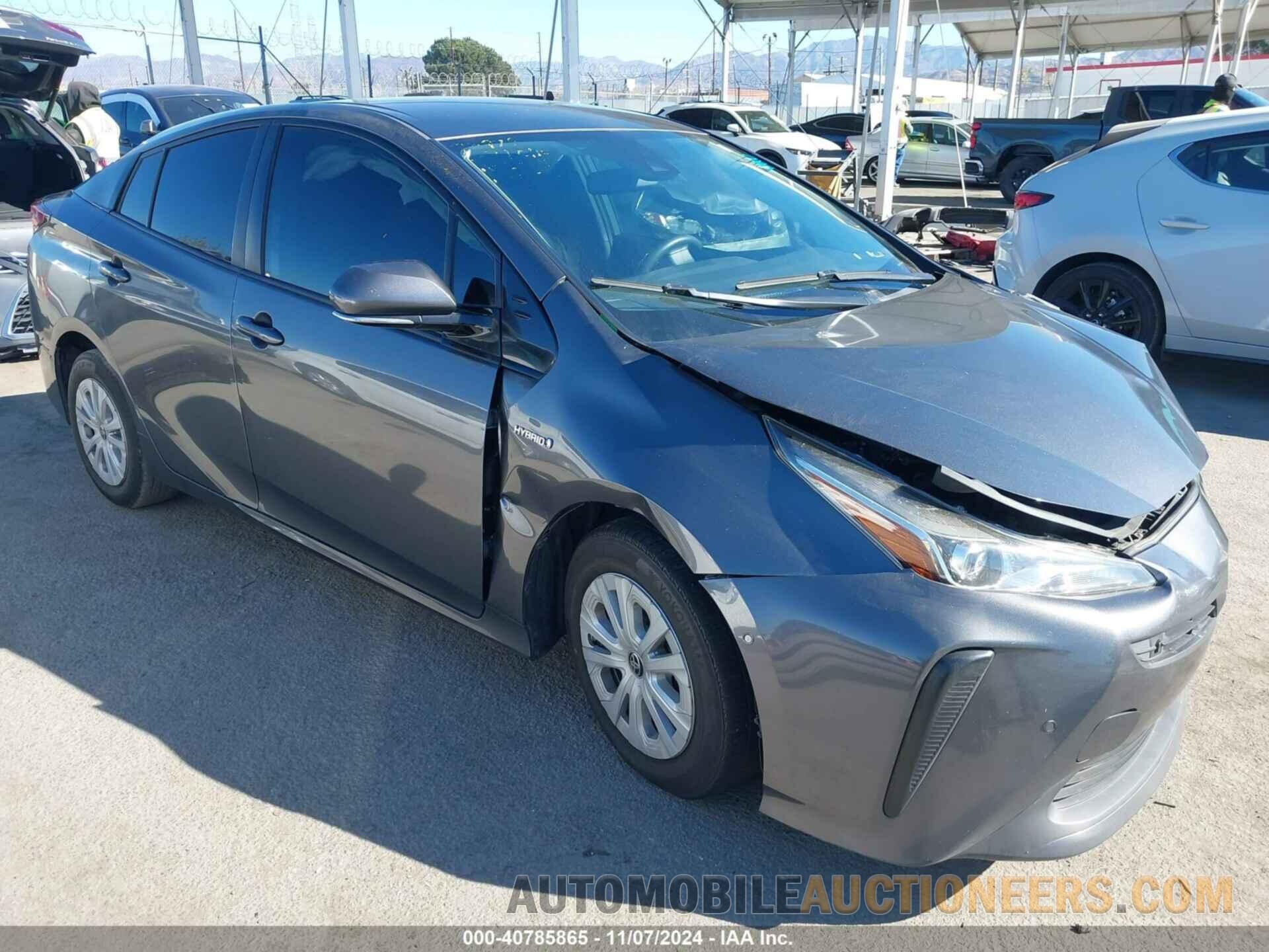 JTDKARFU2K3077104 TOYOTA PRIUS 2019