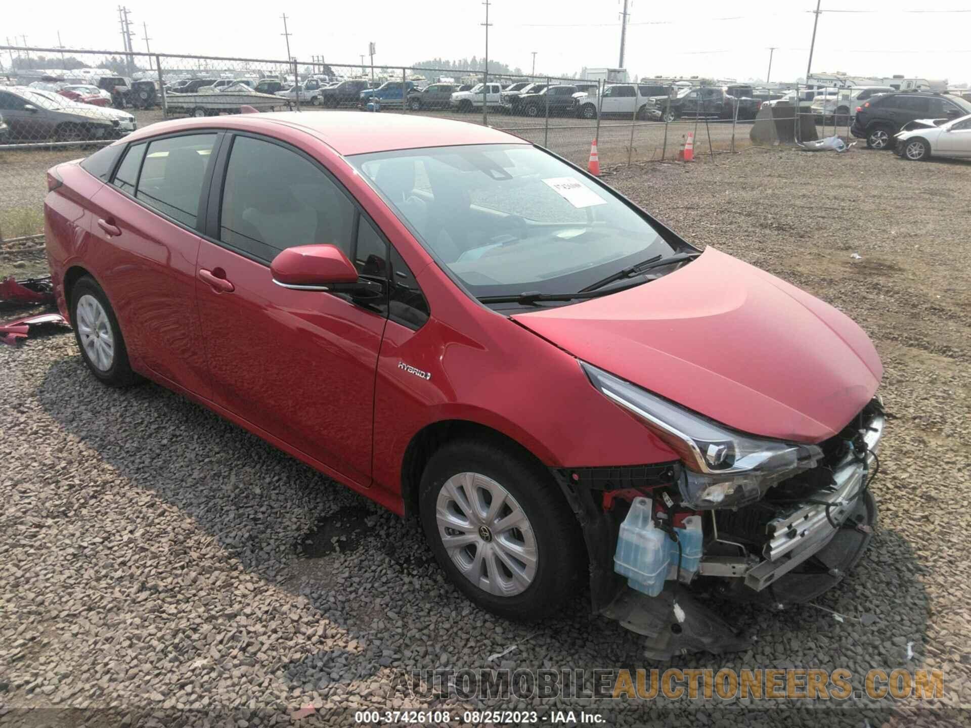 JTDKARFU2K3078401 TOYOTA PRIUS 2019