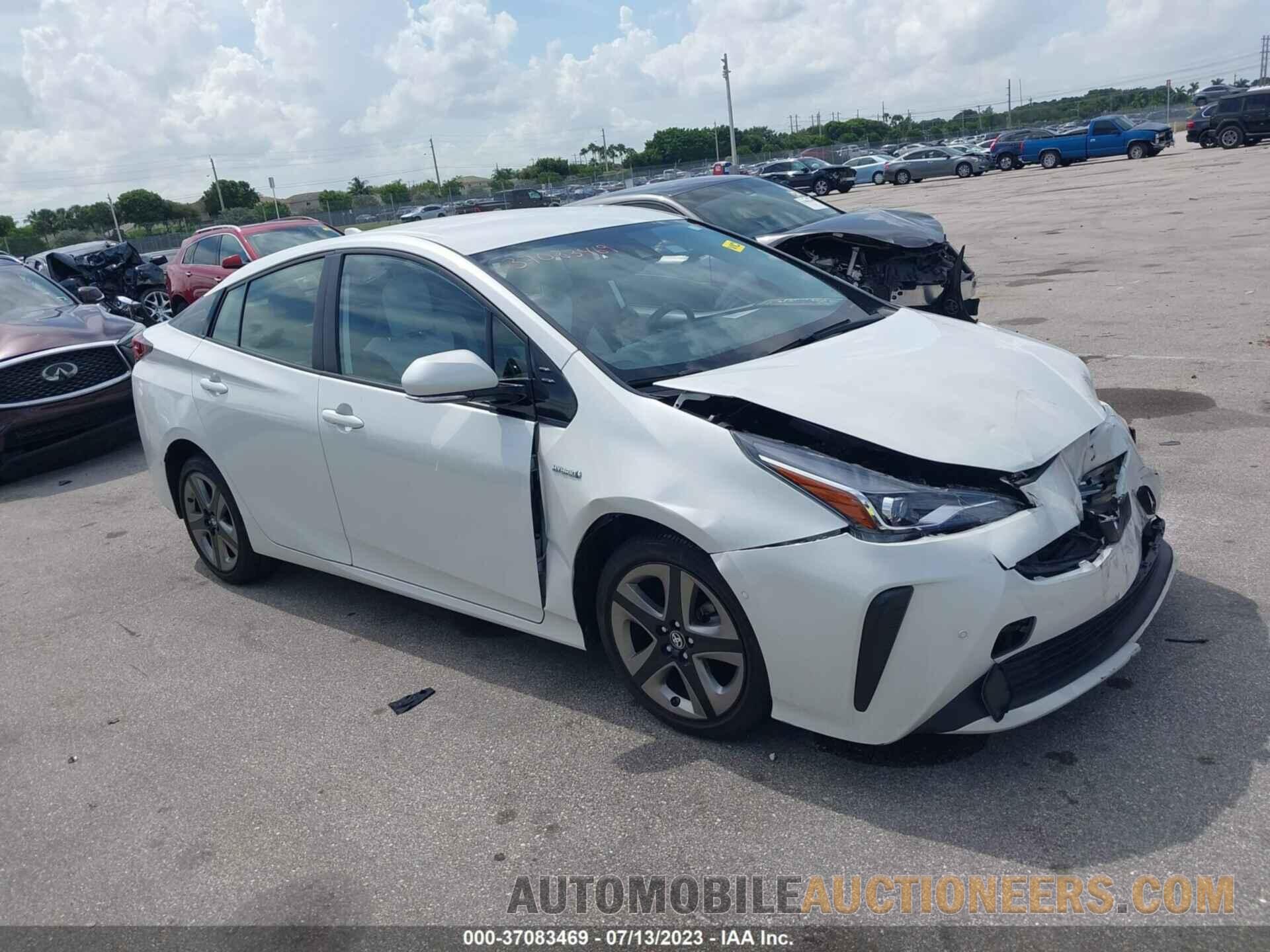 JTDKARFU2K3081024 TOYOTA PRIUS 2019