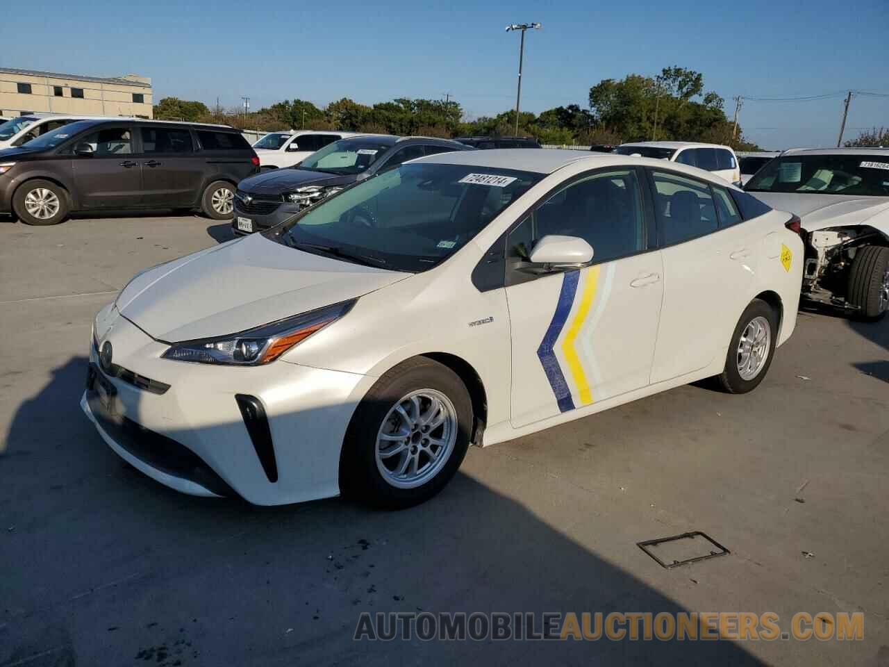 JTDKARFU2K3084862 TOYOTA PRIUS 2019