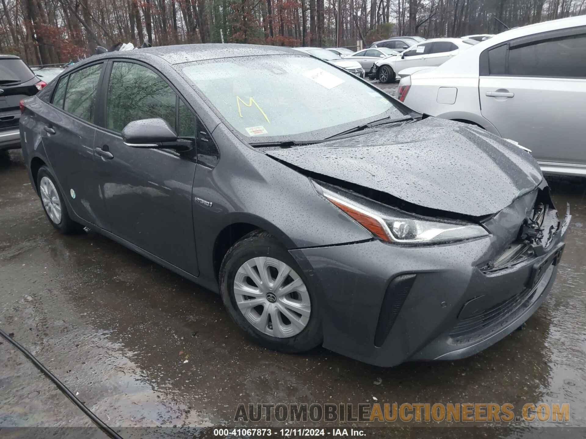 JTDKARFU2K3087955 TOYOTA PRIUS 2019