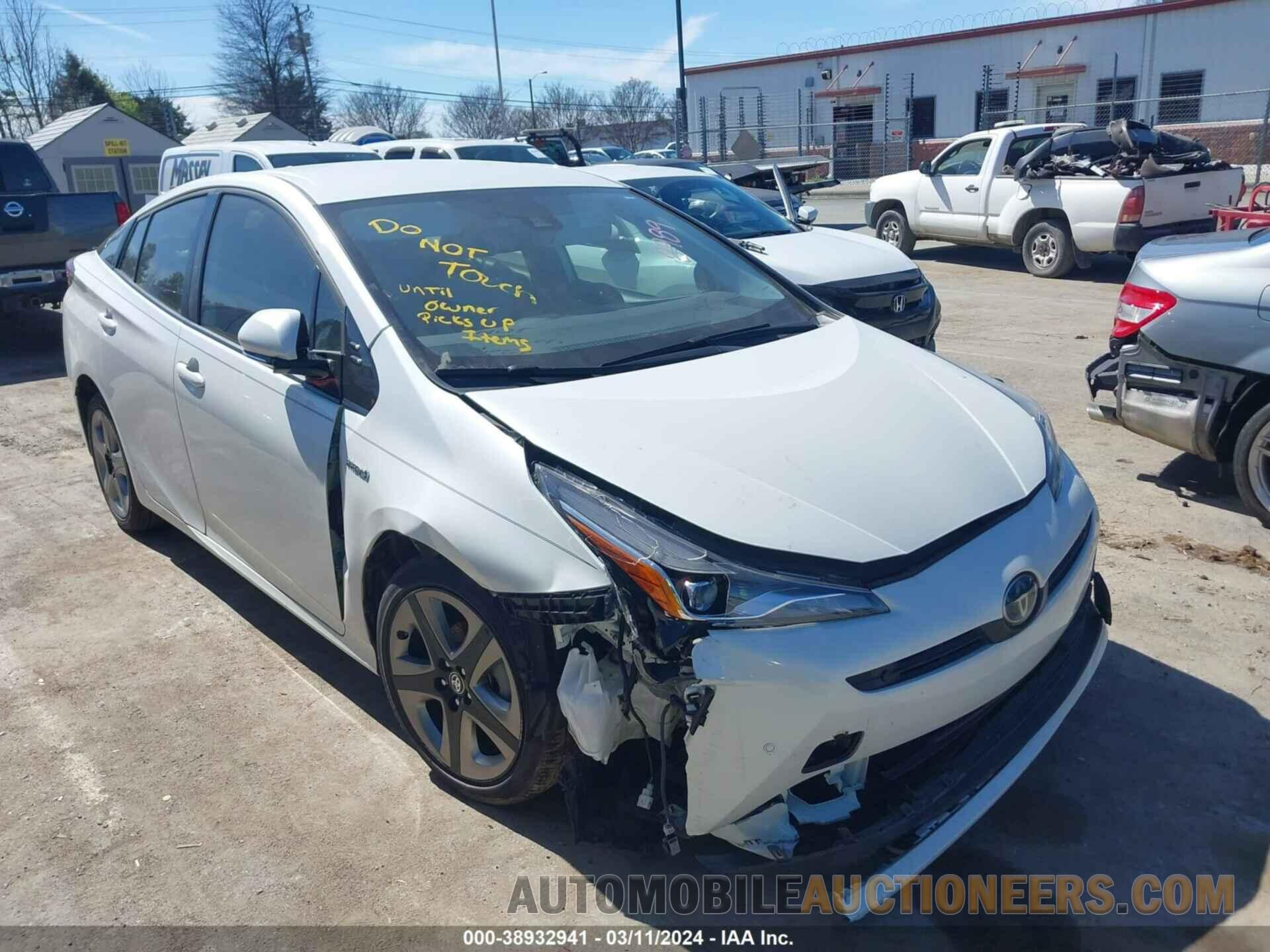 JTDKARFU2K3088989 TOYOTA PRIUS 2019