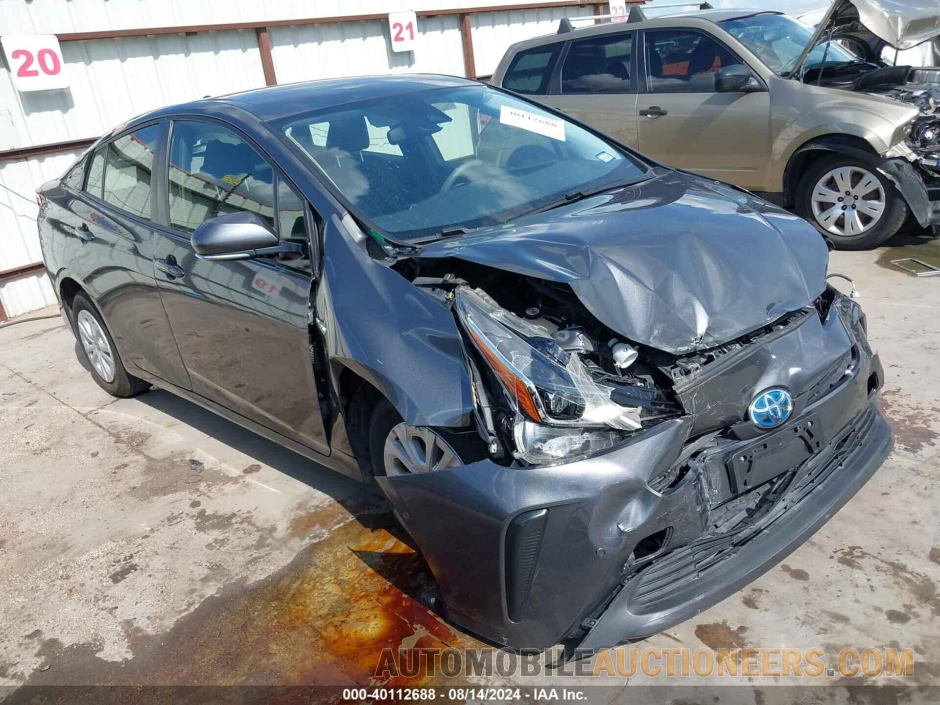 JTDKARFU2K3089477 TOYOTA PRIUS 2019