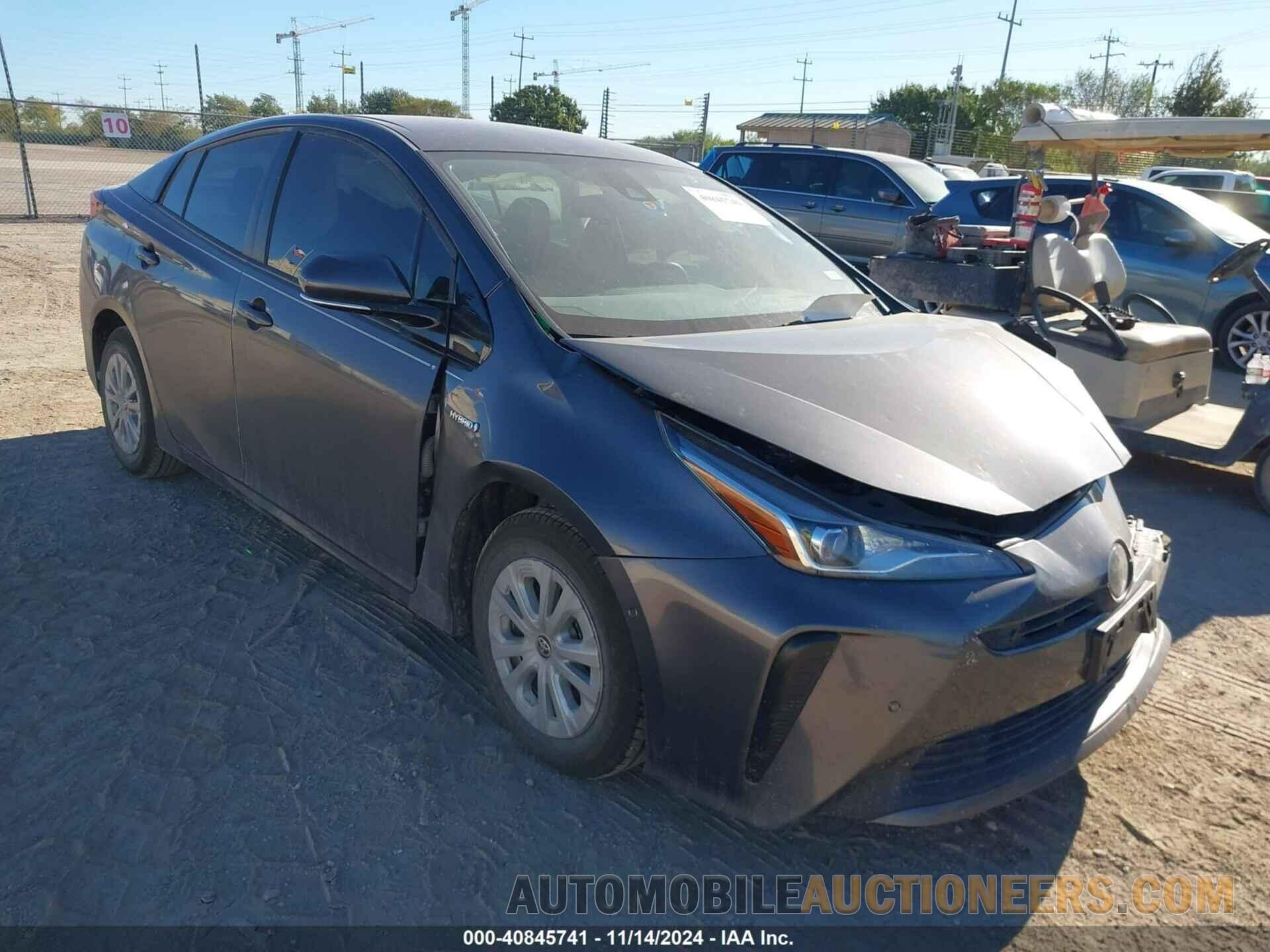 JTDKARFU2K3093626 TOYOTA PRIUS 2019