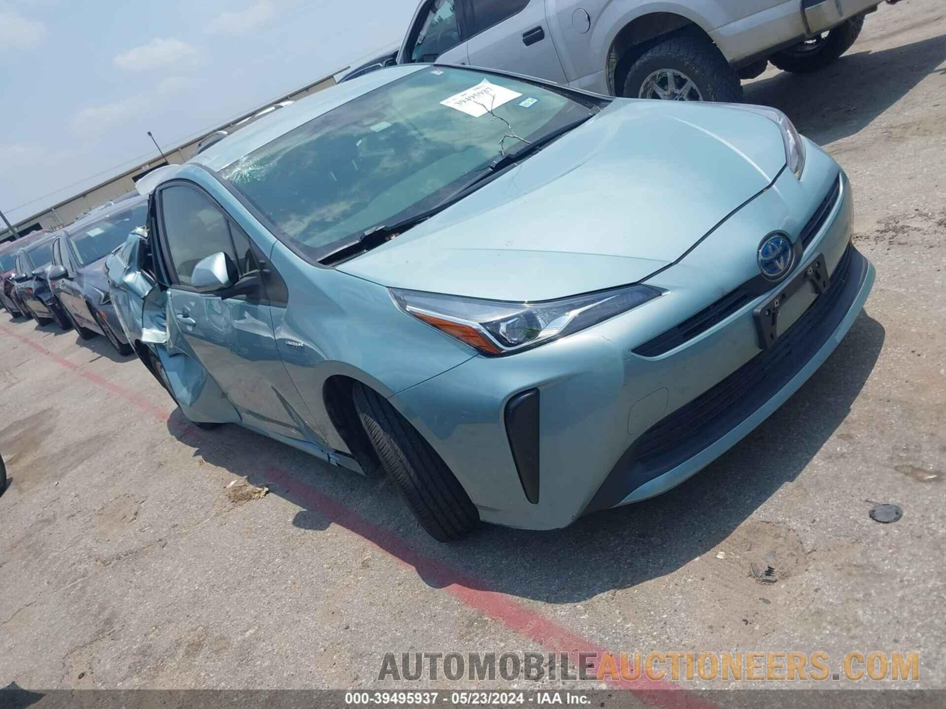 JTDKARFU2K3100669 TOYOTA PRIUS 2019