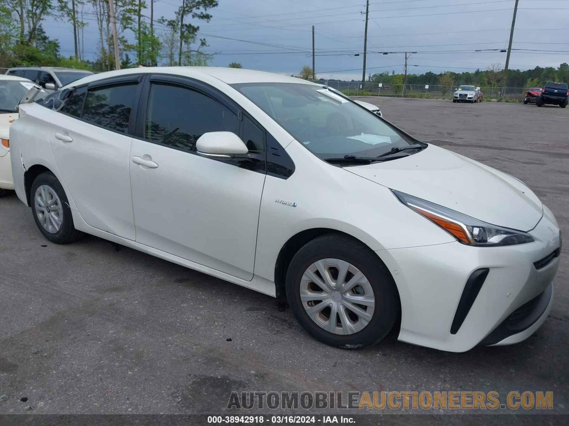 JTDKARFU2L3105324 TOYOTA PRIUS 2020