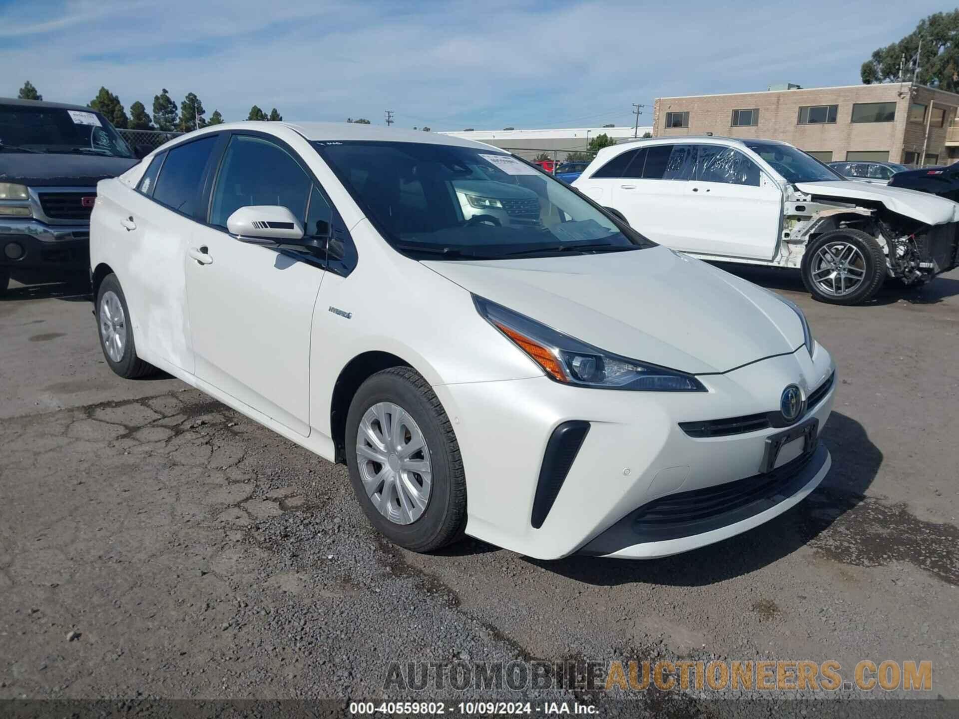 JTDKARFU2L3107607 TOYOTA PRIUS 2020