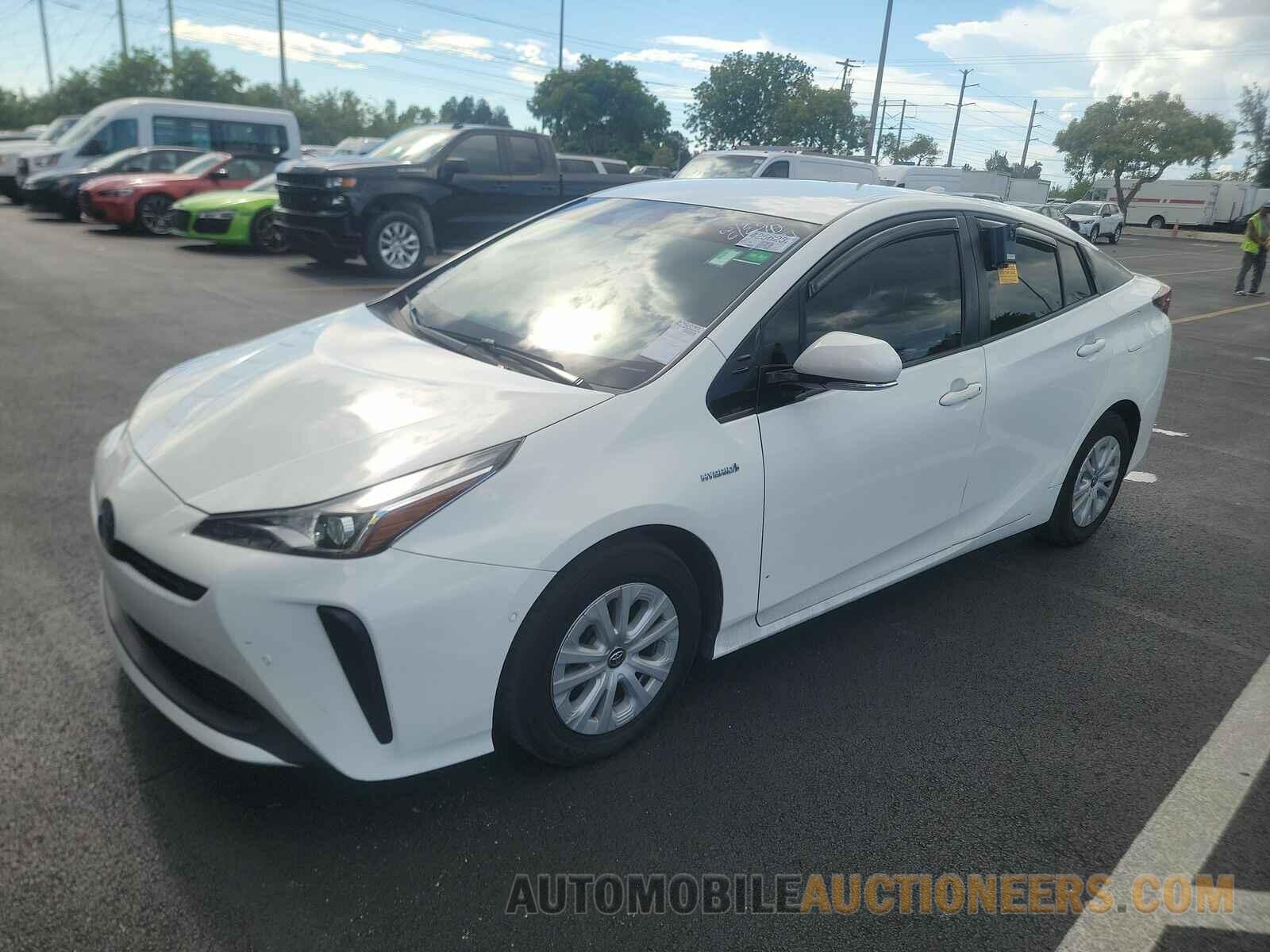 JTDKARFU2L3107624 Toyota Prius 2020