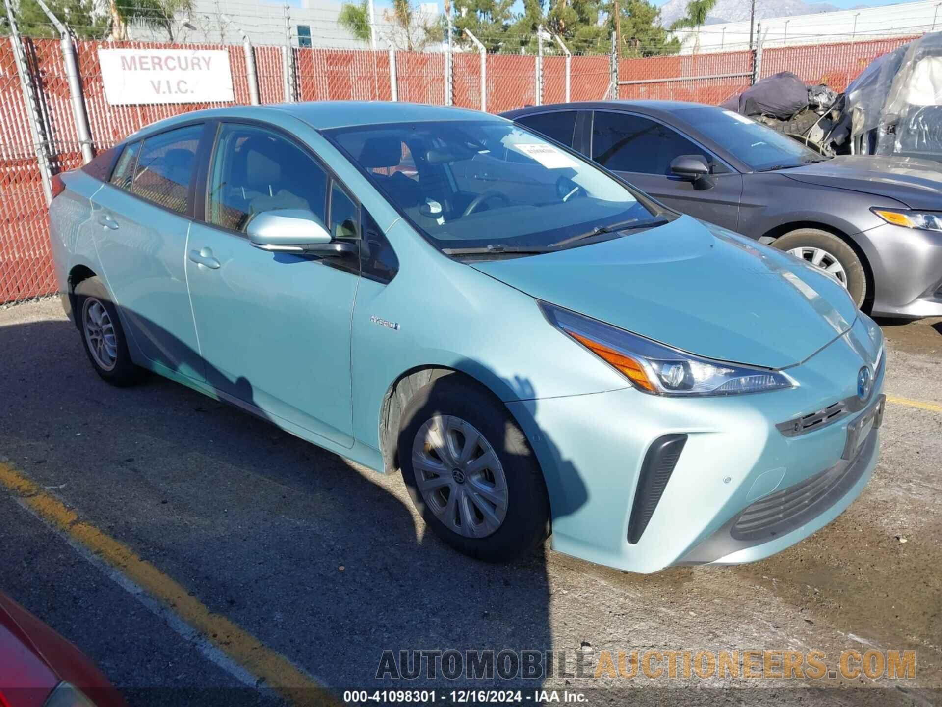 JTDKARFU2L3118302 TOYOTA PRIUS 2020