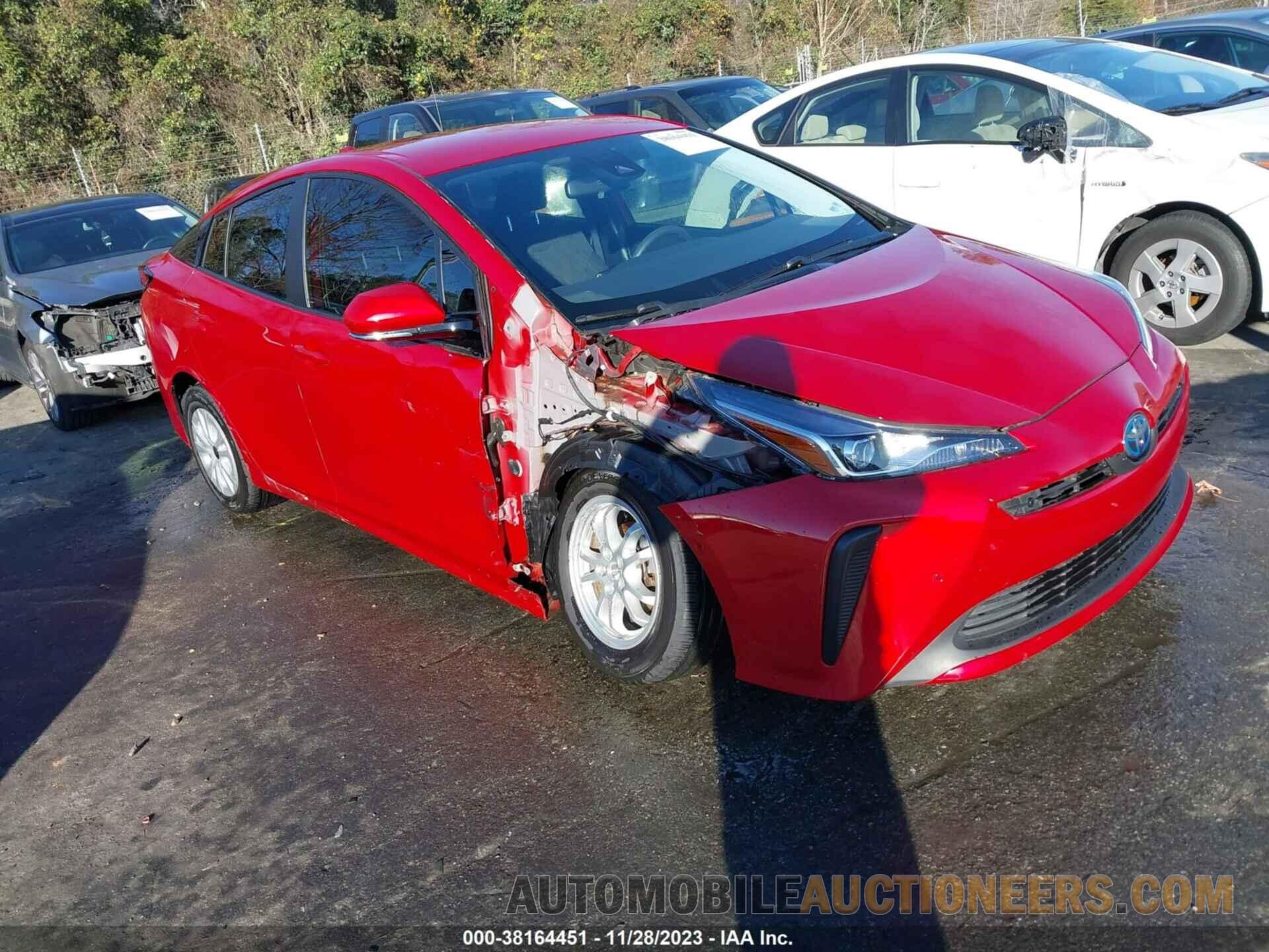 JTDKARFU2L3122687 TOYOTA PRIUS 2020