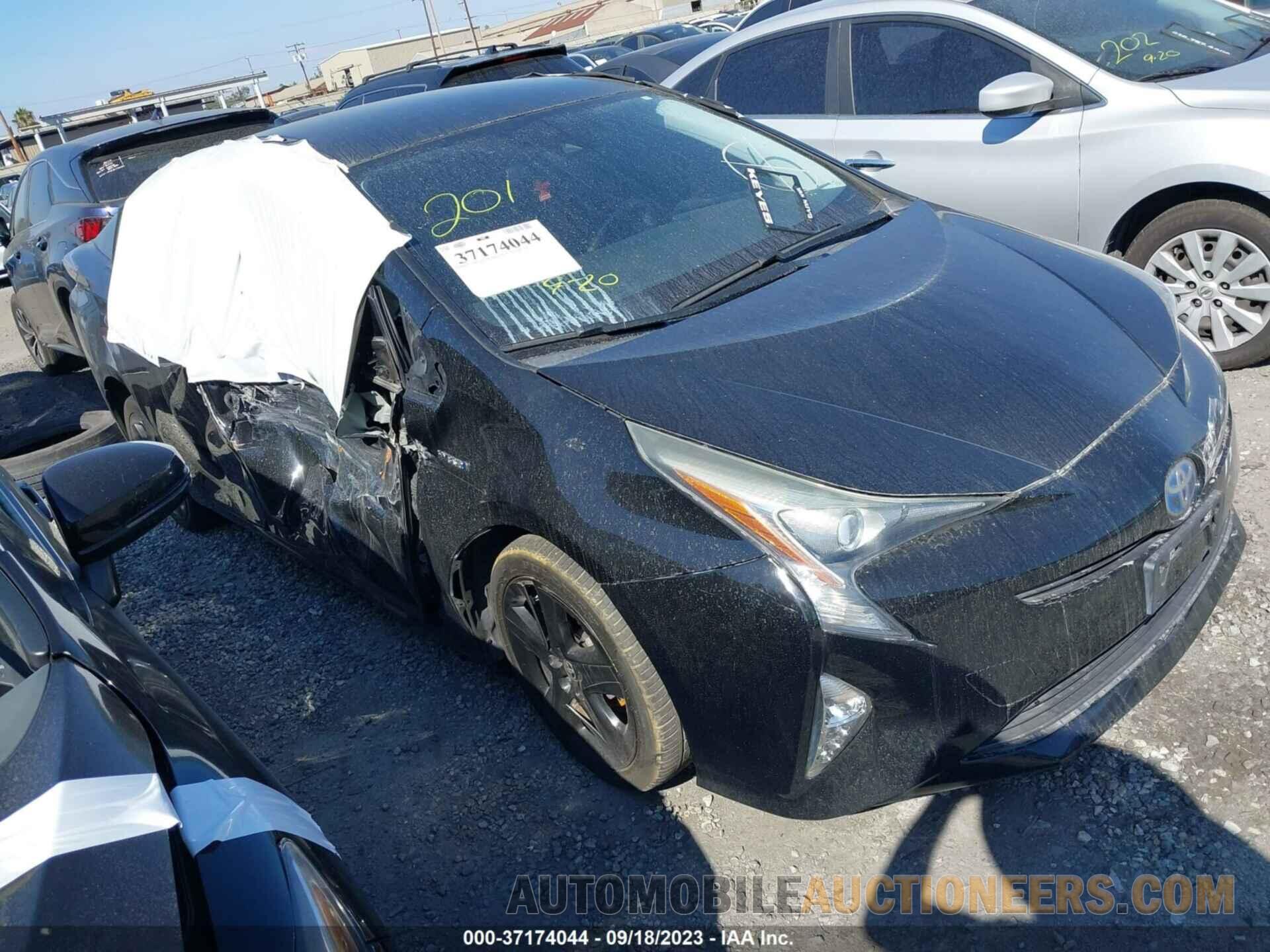 JTDKARFU3G3002287 TOYOTA PRIUS 2016