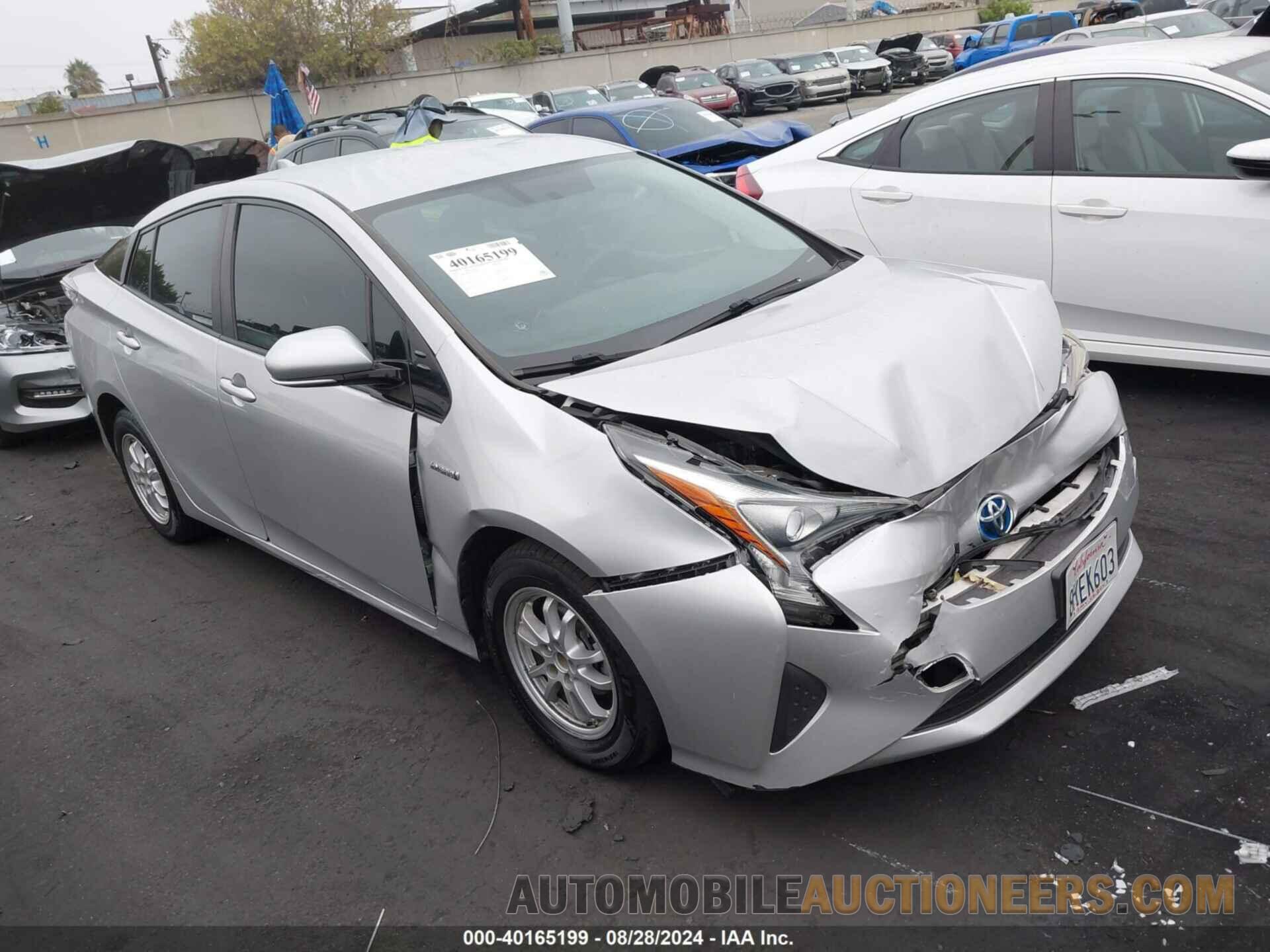 JTDKARFU3G3004993 TOYOTA PRIUS 2016