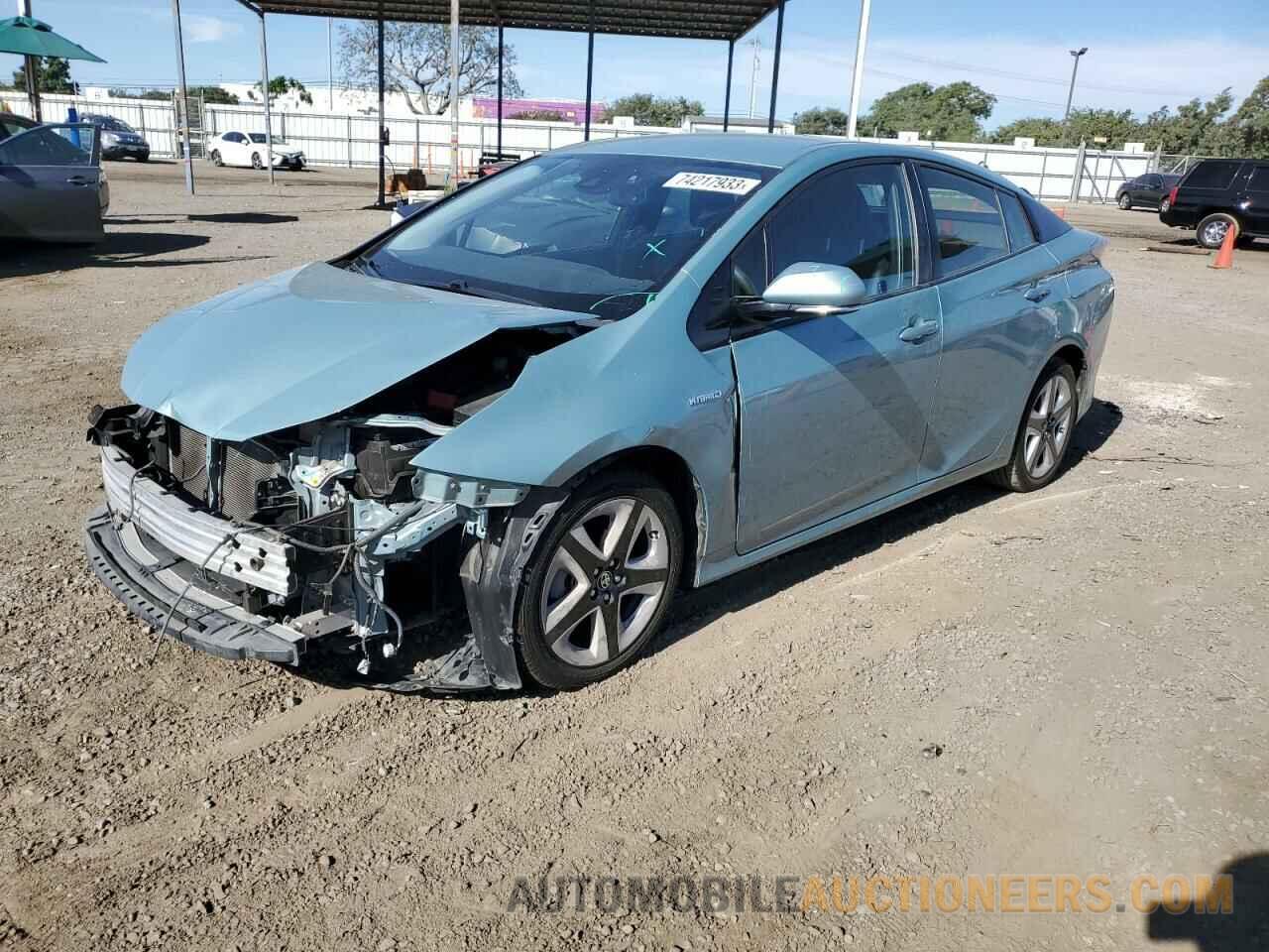 JTDKARFU3G3011345 TOYOTA PRIUS 2016