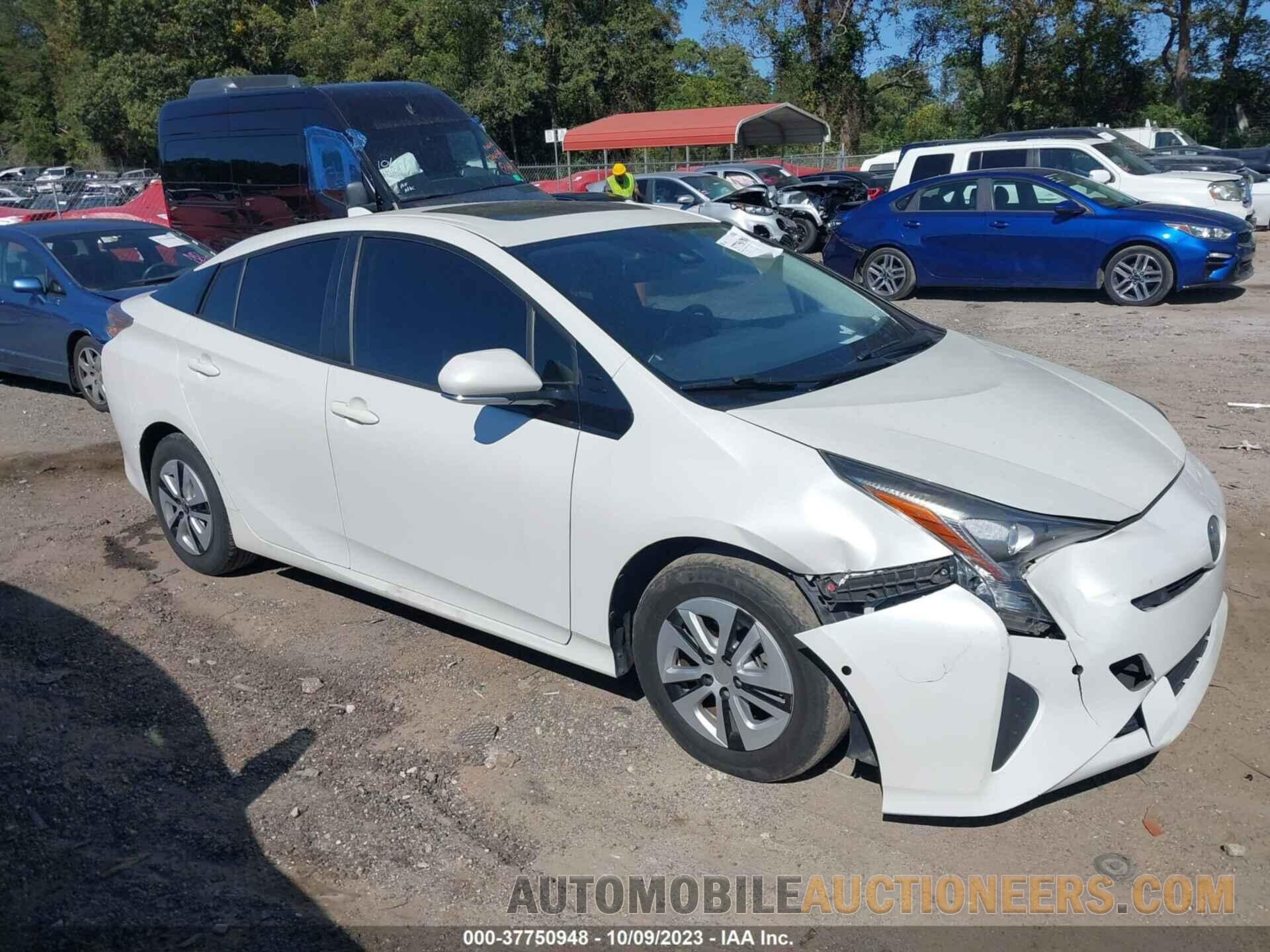 JTDKARFU3G3012642 TOYOTA PRIUS 2016