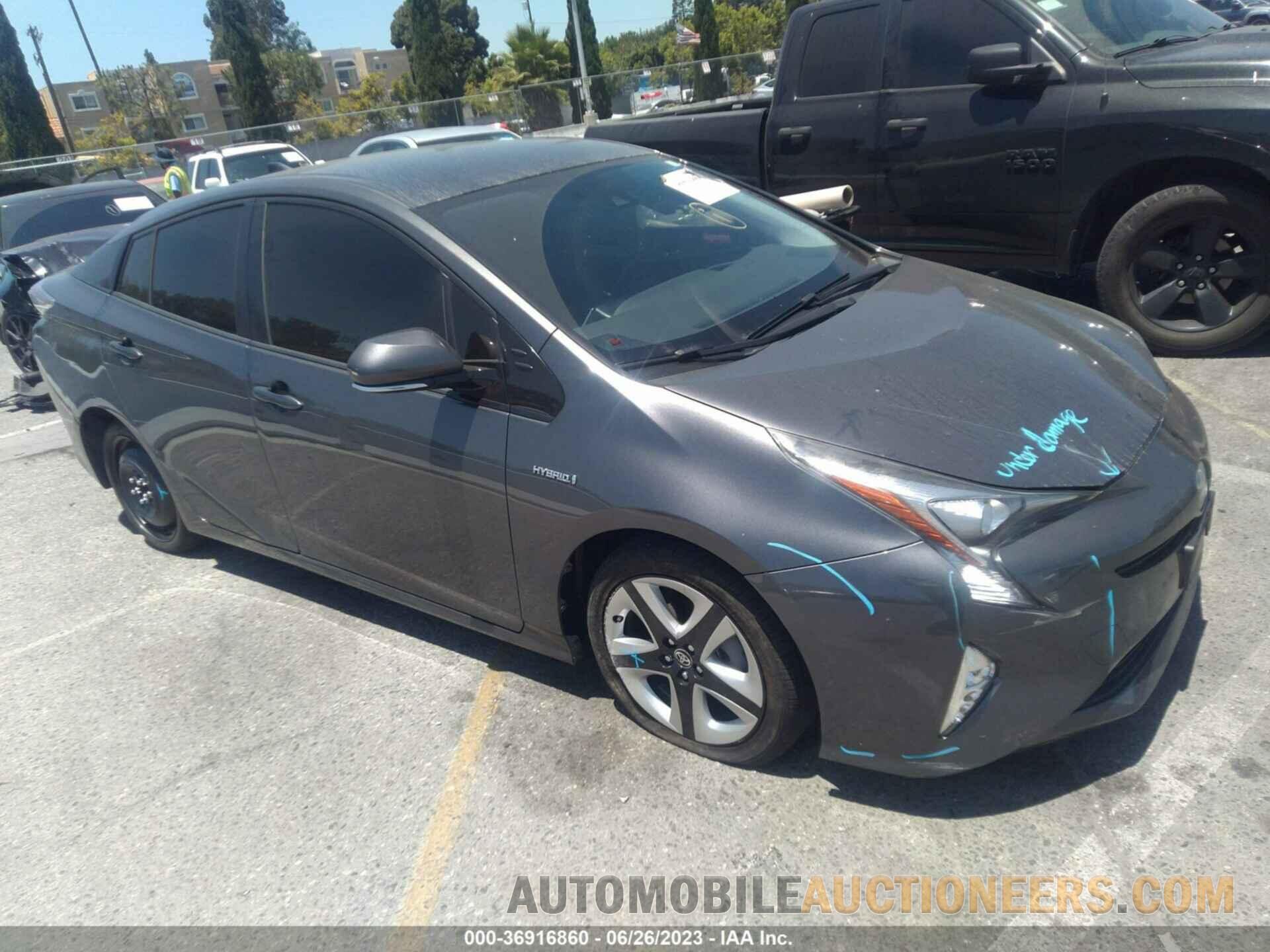 JTDKARFU3G3023124 TOYOTA PRIUS 2016