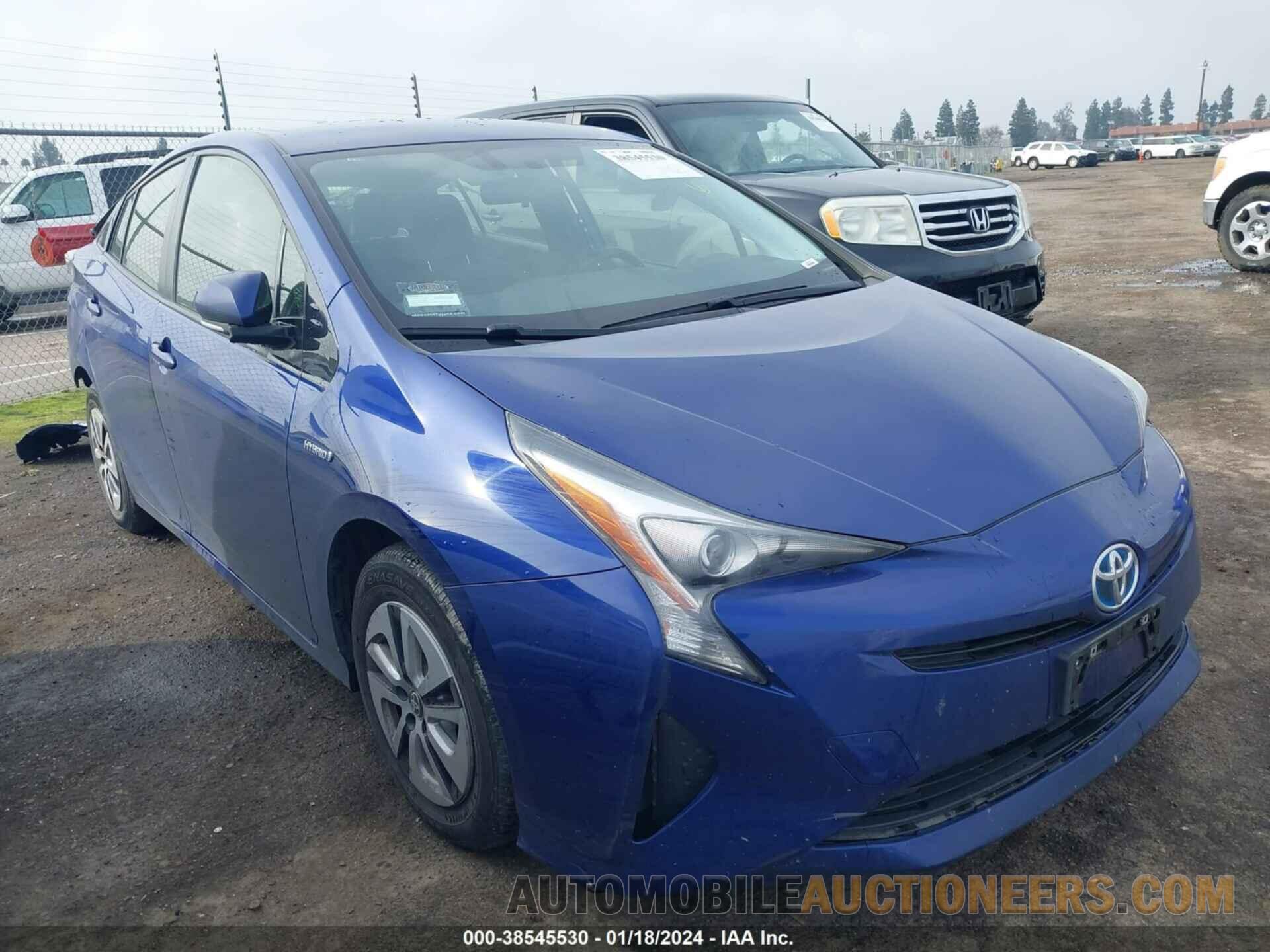 JTDKARFU3G3500375 TOYOTA PRIUS 2016