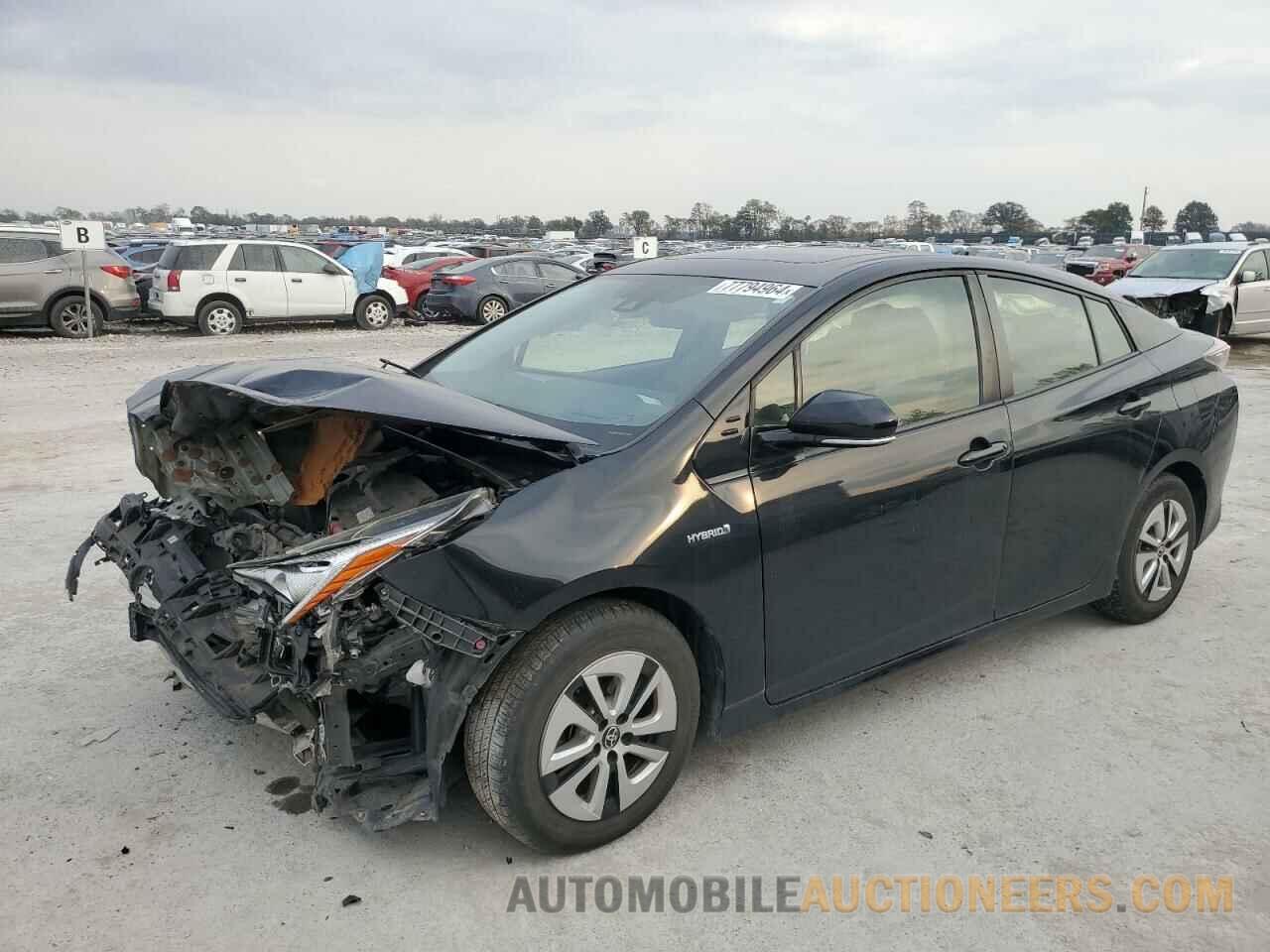 JTDKARFU3G3501459 TOYOTA PRIUS 2016