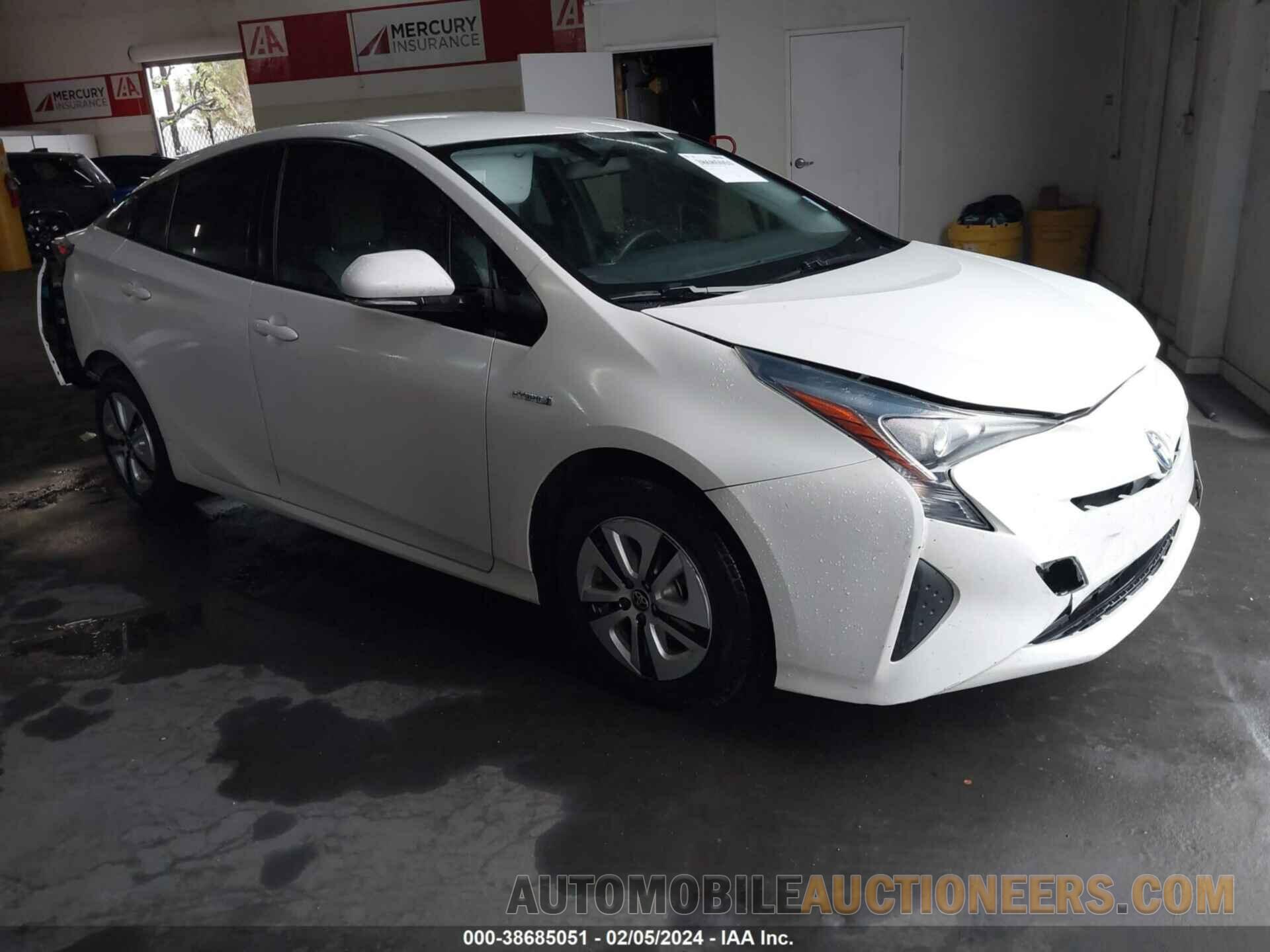 JTDKARFU3G3501803 TOYOTA PRIUS 2016